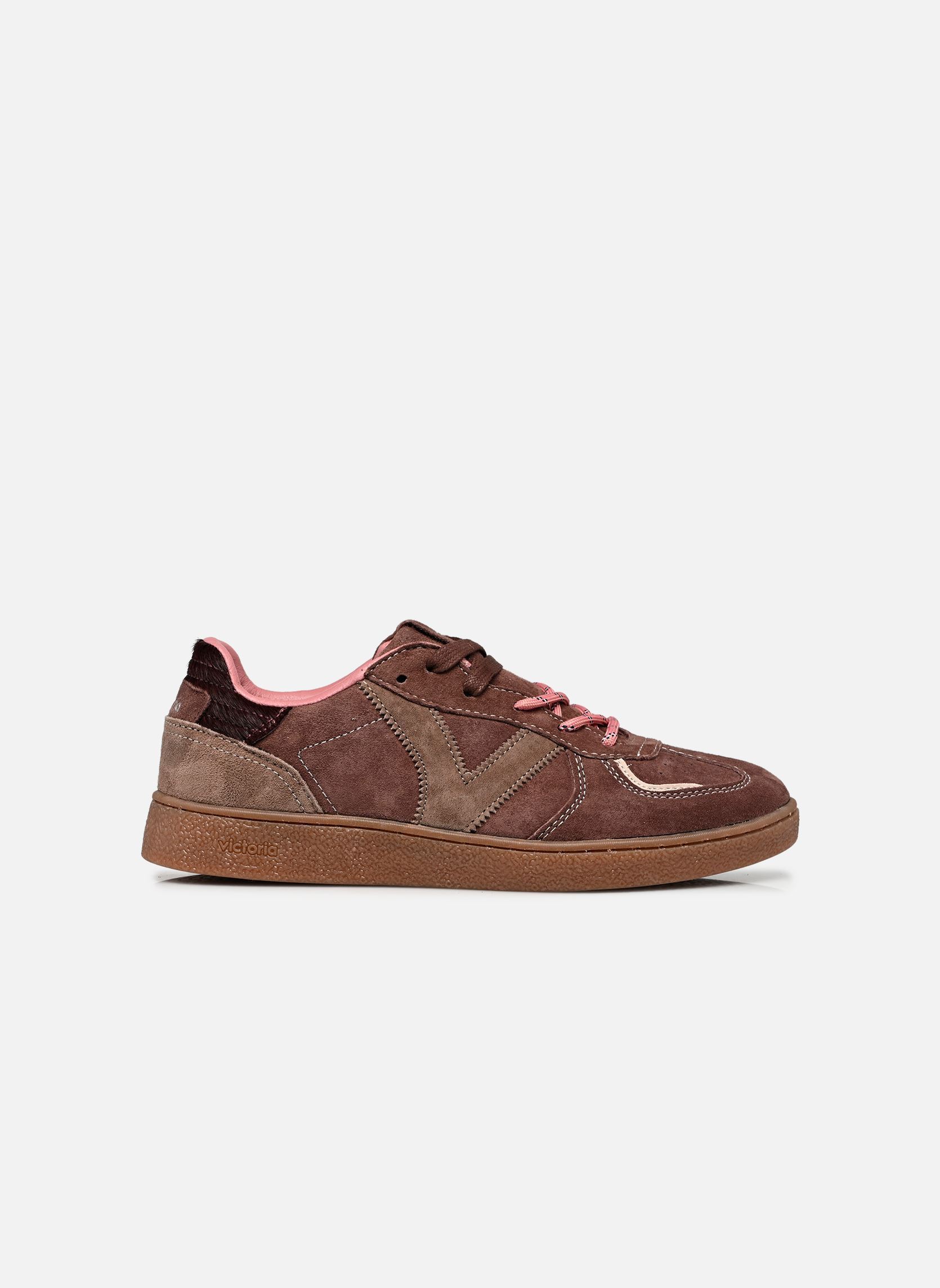 Baskets Londres Serraje femme marron Victoria Baskets Londres Serraje femme marron MARRON