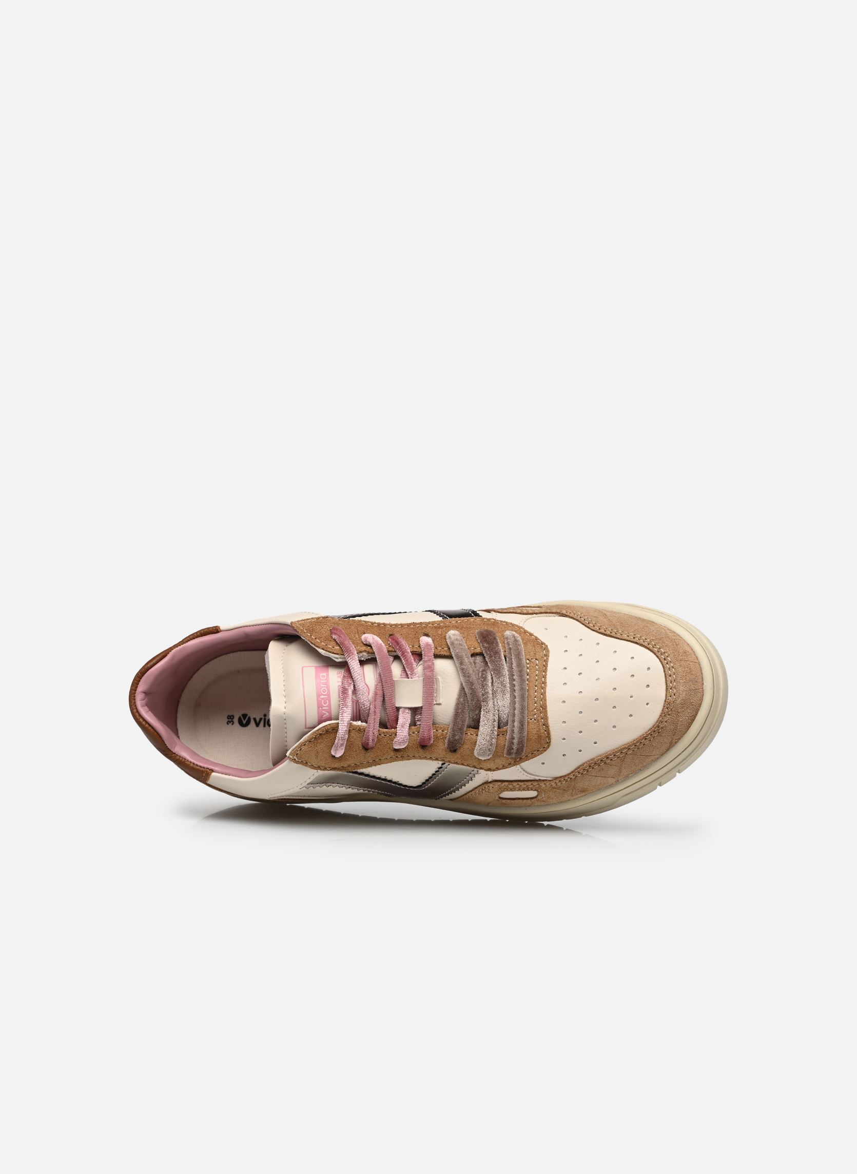 Baskets Seúl Serraje Cocodrilo femme marron Victoria Baskets Seúl Serraje Cocodrilo femme marron CUERO