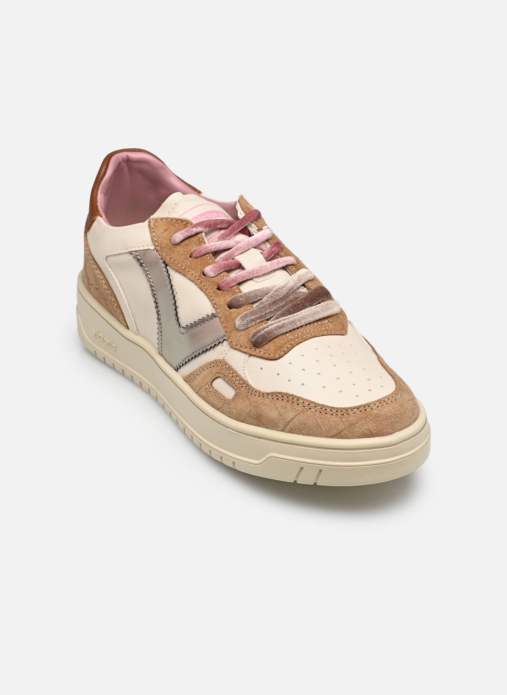 Baskets Seúl Serraje Cocodrilo femme marron Victoria Baskets Seúl Serraje Cocodrilo femme marron CUERO