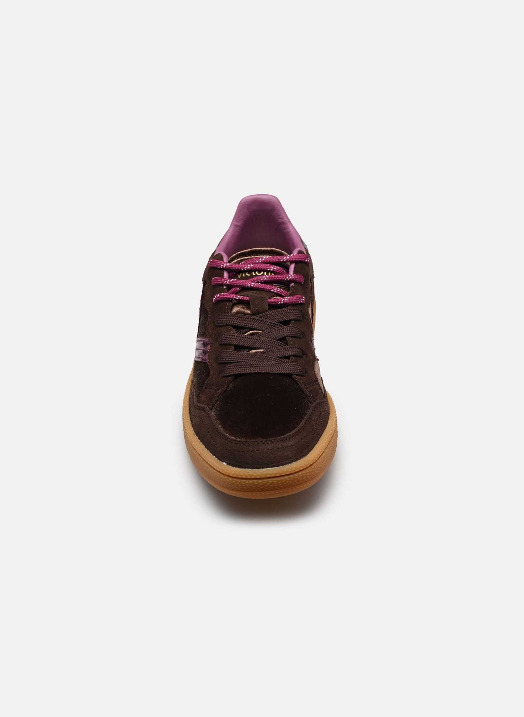 Sneakers Smash Velvet dames bruin Victoria Sneakers Smash Velvet dames bruin MARRON