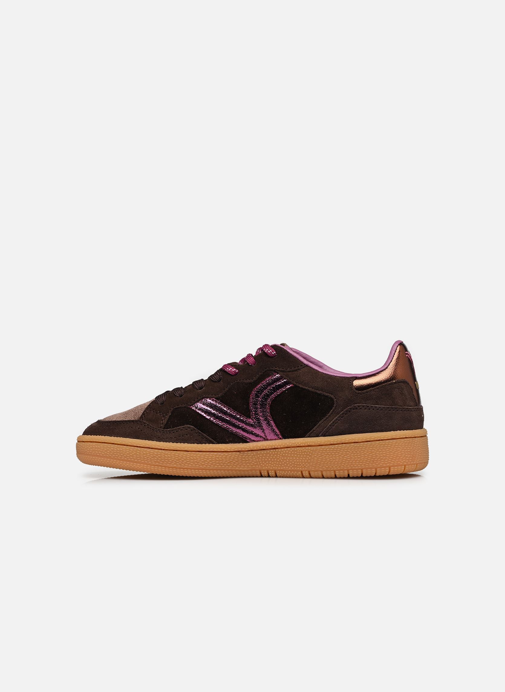 Sneakers Smash Velvet dames bruin Victoria Sneakers Smash Velvet dames bruin MARRON