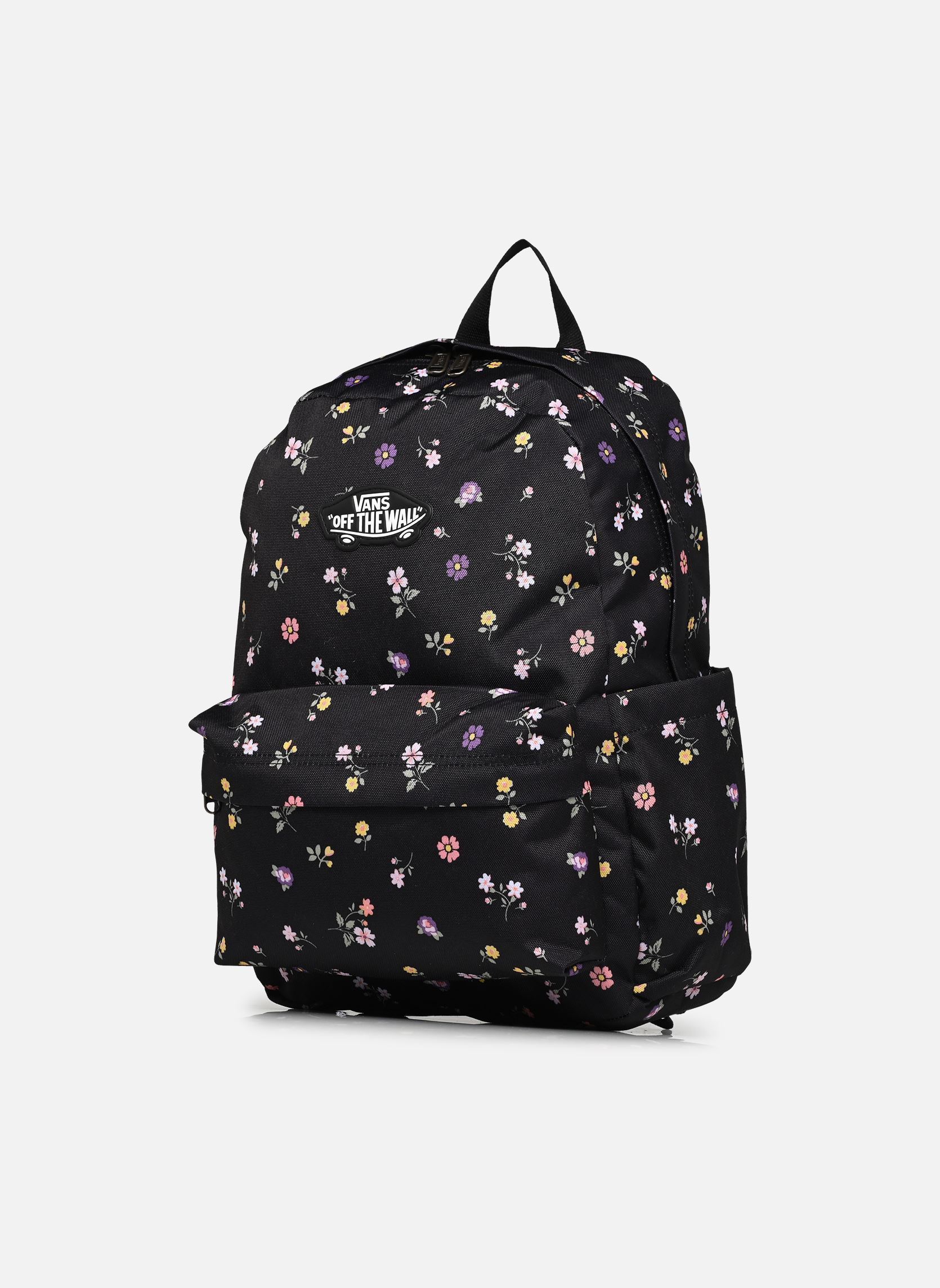 Schulranzen Old Skool Grom Backpack Black/Matte Purp mädchen schwarz Vans Schulranzen Old Skool Grom Backpack Black/Matte Purp mädchen schwarz BLACK/MATTE PUR