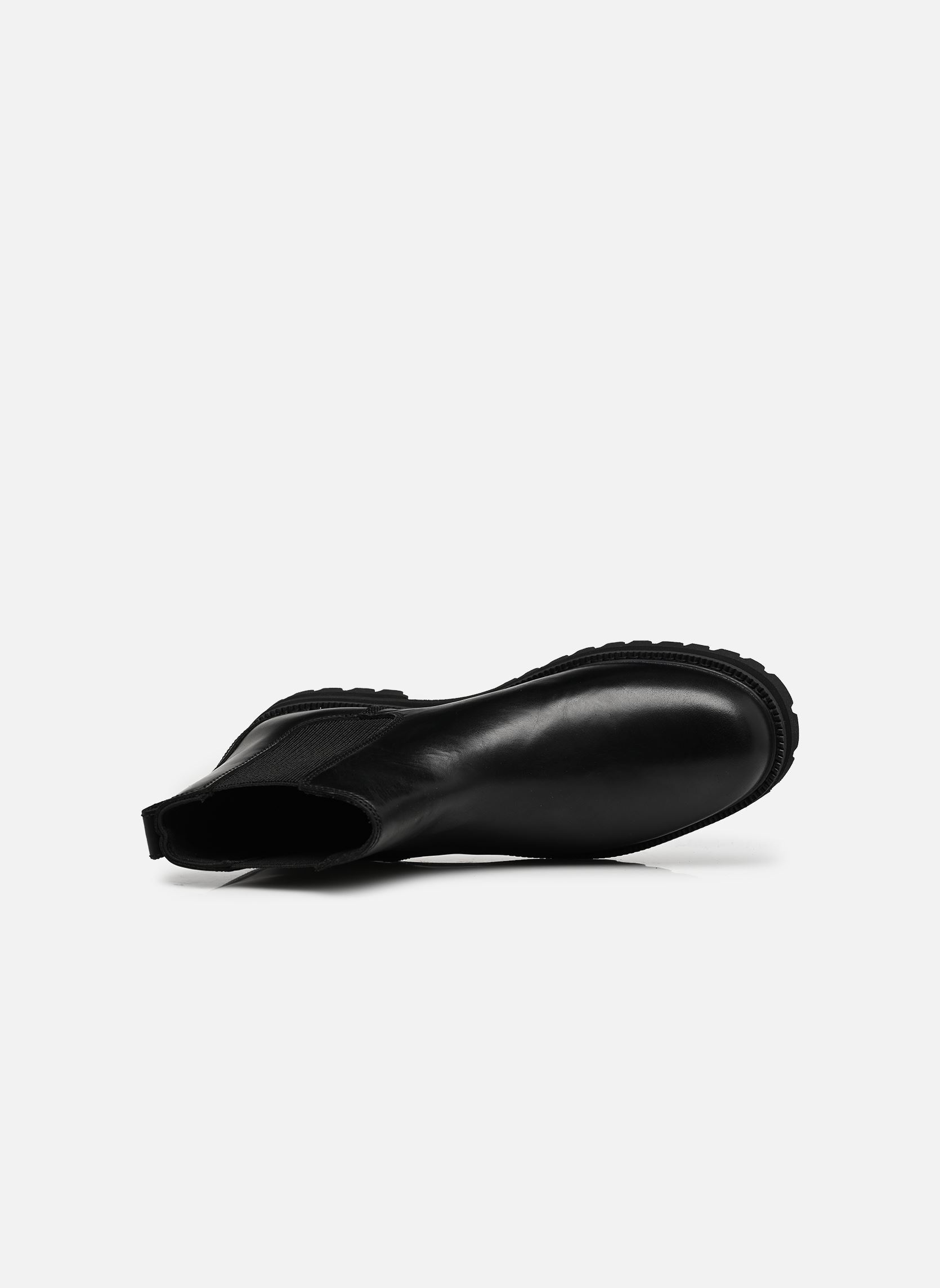 Enkellaarzen en boots BRITTON DRIVE MID CHELSEA BOOT heren zwart Timberland Enkellaarzen en boots BRITTON DRIVE MID CHELSEA BOOT heren zwart BLACK FULL GRAIN