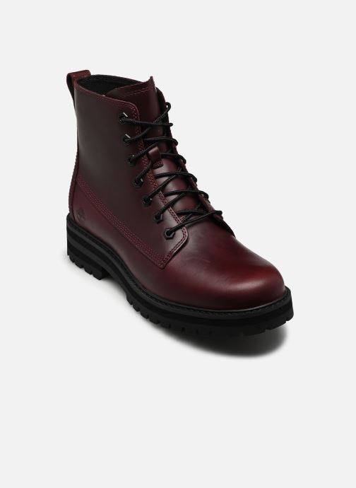 Timberland Bottines et boots BRITTON DRIVE MID LACE UP BOOT femme bordeaux