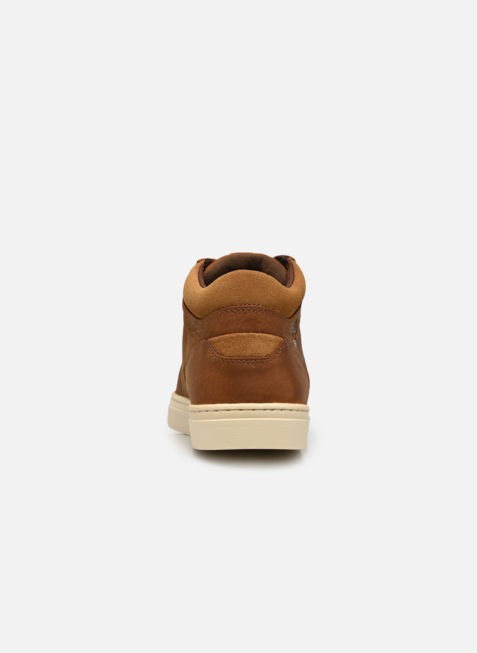 Baskets LISBON HILL MID SNEAKER homme marron Timberland Baskets LISBON HILL MID SNEAKER homme marron MEDIUM BROWN FULL GRAIN