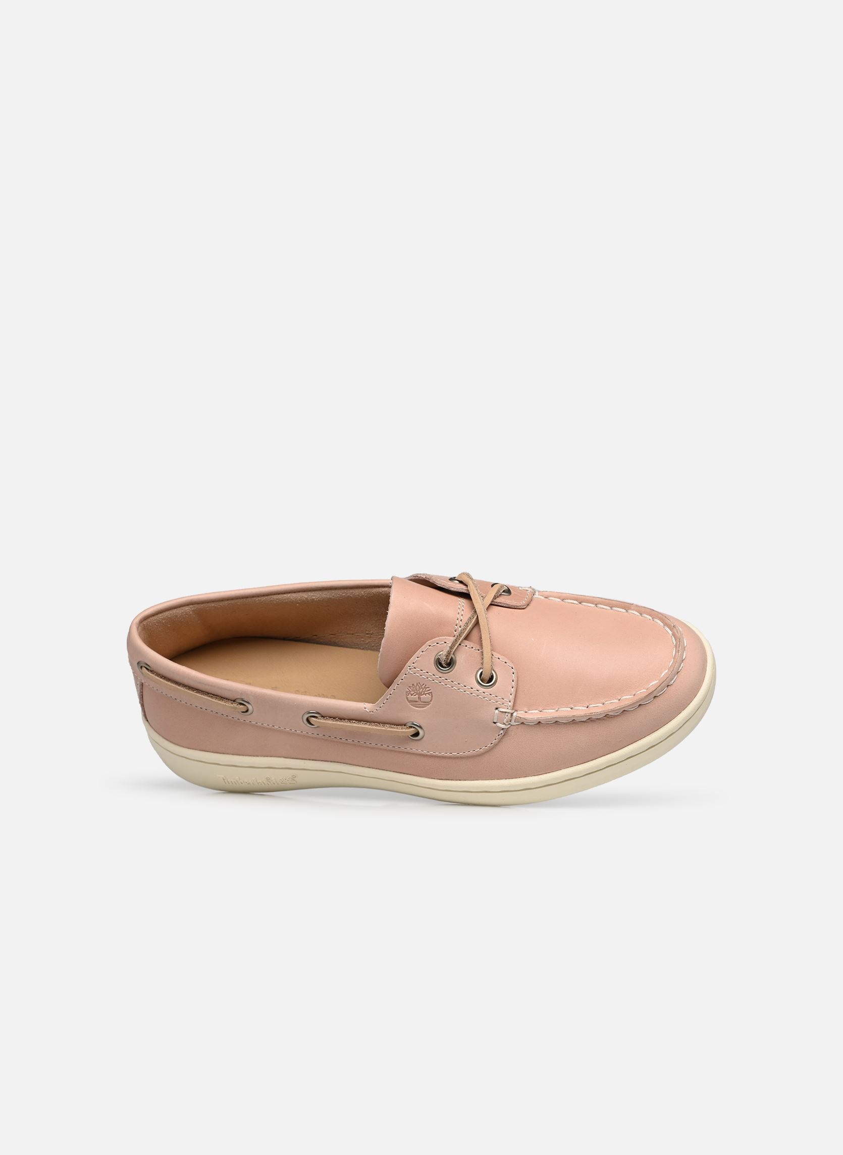 Chaussures bateaux PORTOFINO PIER BOAT femme rose Timberland Chaussures bateaux PORTOFINO PIER BOAT femme rose PINK FULL GRAIN