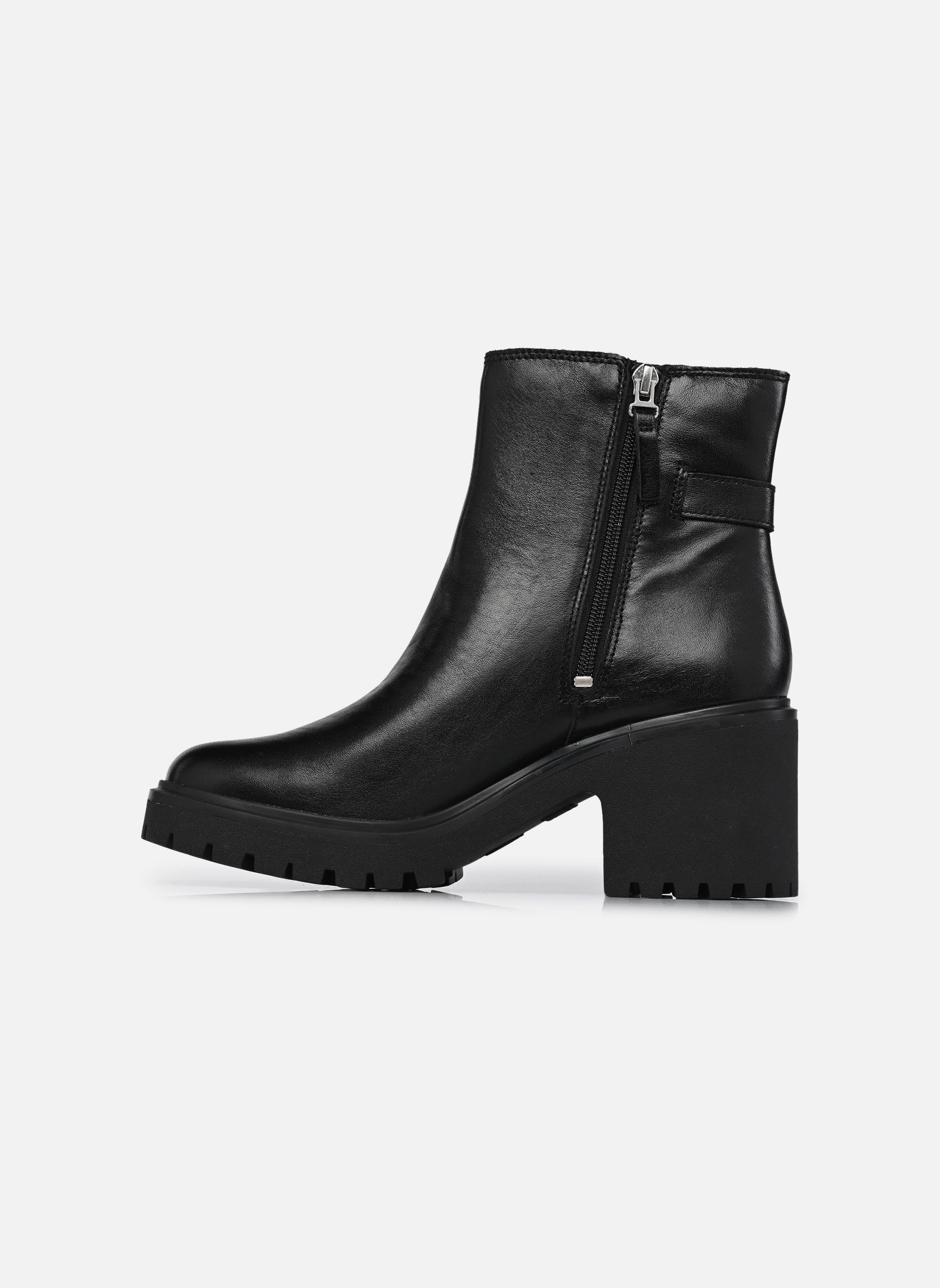 Enkellaarzen en boots STONE HEIGHTS MID CHELSEA BOOT dames zwart Timberland Enkellaarzen en boots STONE HEIGHTS MID CHELSEA BOOT dames zwart BLACK FULL GRAIN