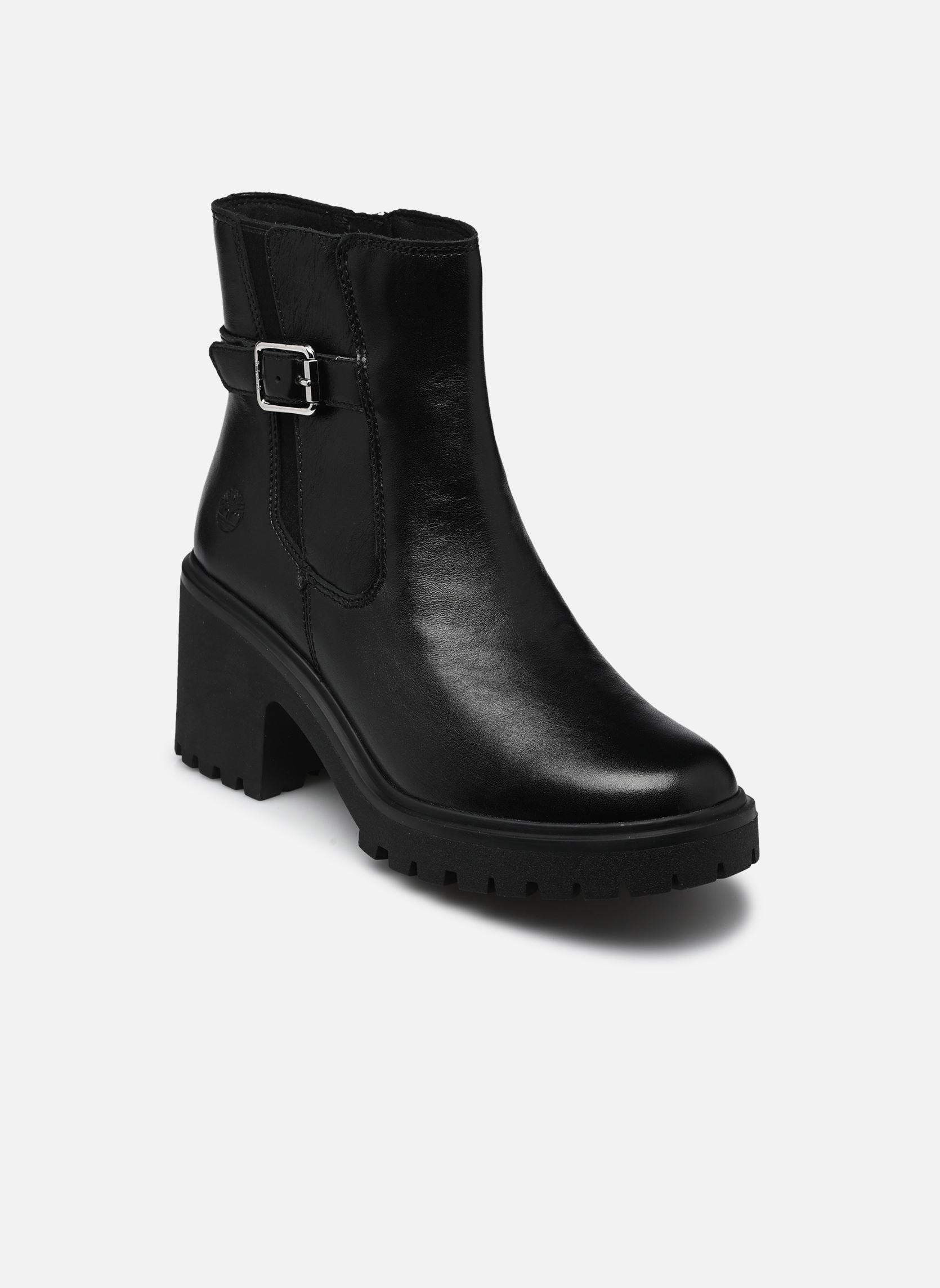 Enkellaarzen en boots STONE HEIGHTS MID CHELSEA BOOT dames zwart Timberland Enkellaarzen en boots STONE HEIGHTS MID CHELSEA BOOT dames zwart BLACK FULL GRAIN