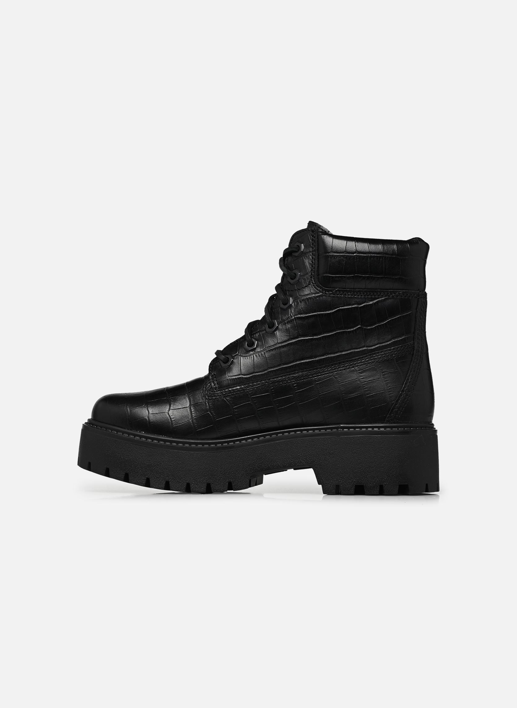 Bottines et boots STONE STREET 6 IN LACE UP BOOT femme noir Timberland Bottines et boots STONE STREET 6 IN LACE UP BOOT femme noir BLACK FULL GRAIN