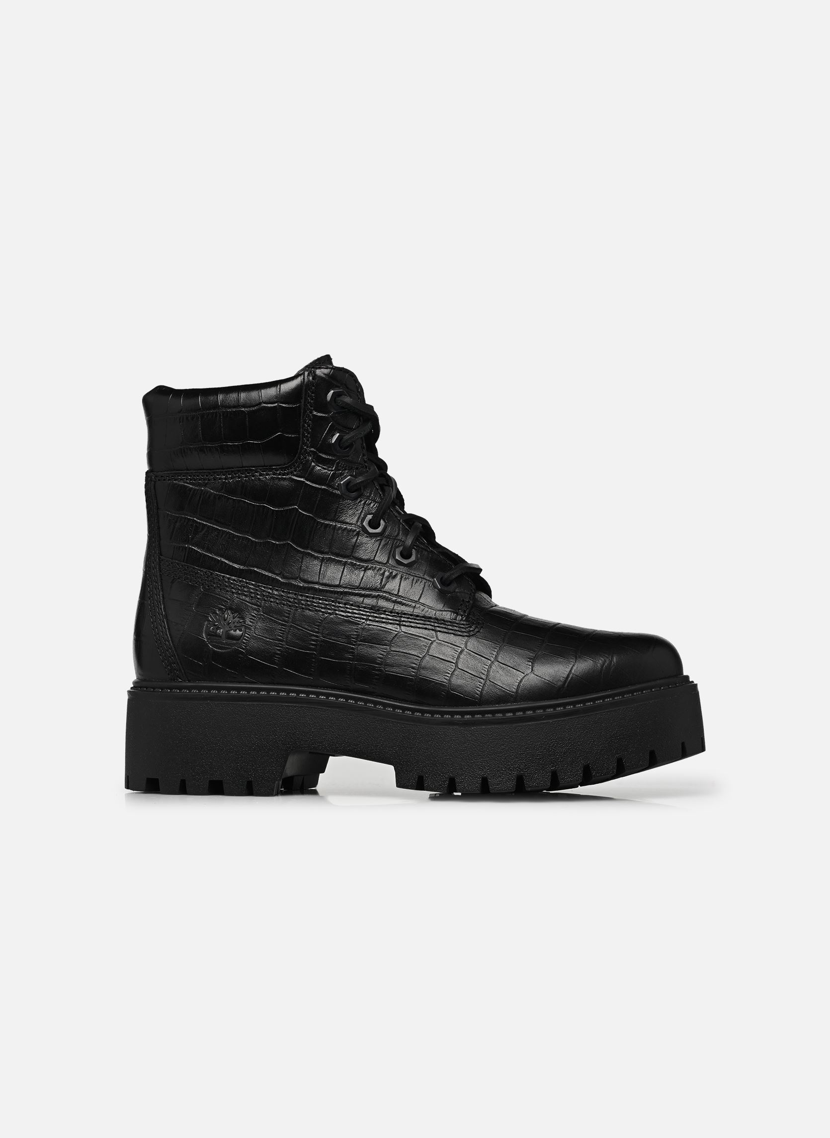 Bottines et boots STONE STREET 6 IN LACE UP BOOT femme noir Timberland Bottines et boots STONE STREET 6 IN LACE UP BOOT femme noir BLACK FULL GRAIN