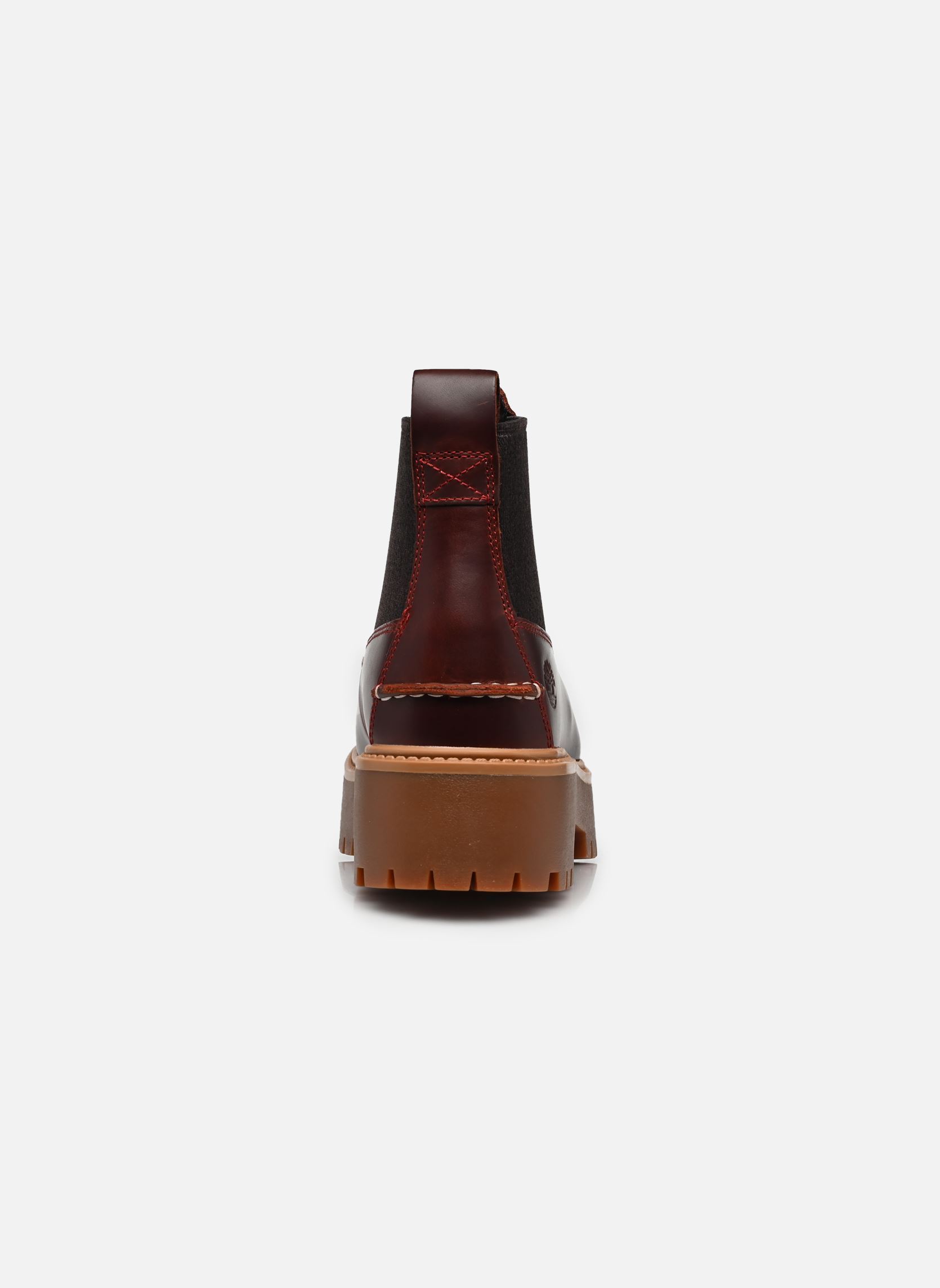 Enkellaarzen en boots STONE STREET MID CHELSEA BOOT dames bruin Timberland Enkellaarzen en boots STONE STREET MID CHELSEA BOOT dames bruin BURGUNDY FULL GRAIN