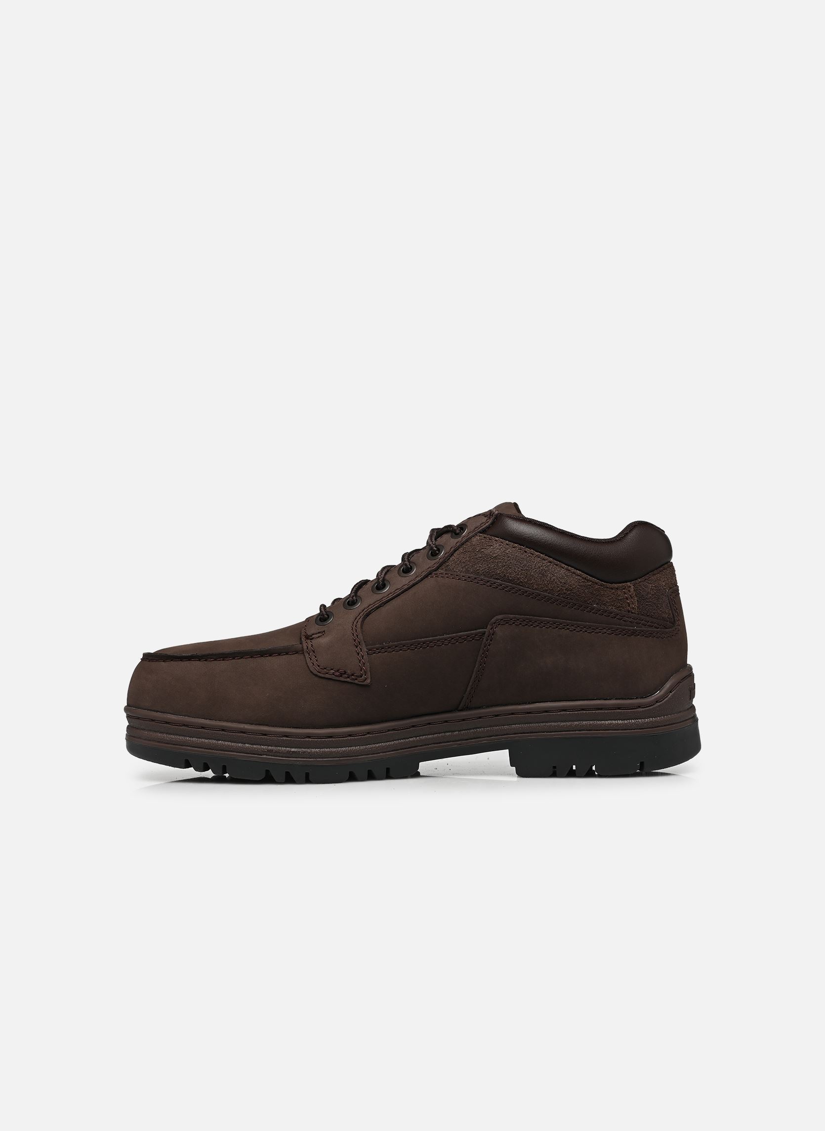 Baskets montantes Timberland Heritage LACE UP SHOE homme marron Timberland Baskets montantes Timberland Heritage LACE UP SHOE homme marron DARK BROWN NUBUCK