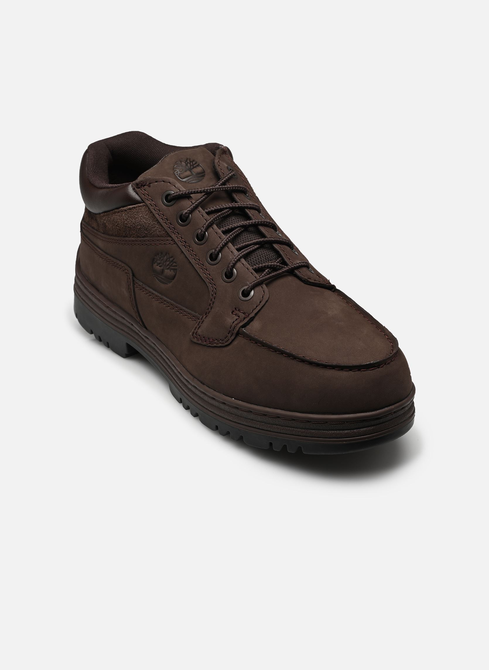 Baskets montantes Timberland Heritage LACE UP SHOE homme marron Timberland Baskets montantes Timberland Heritage LACE UP SHOE homme marron DARK BROWN NUBUCK