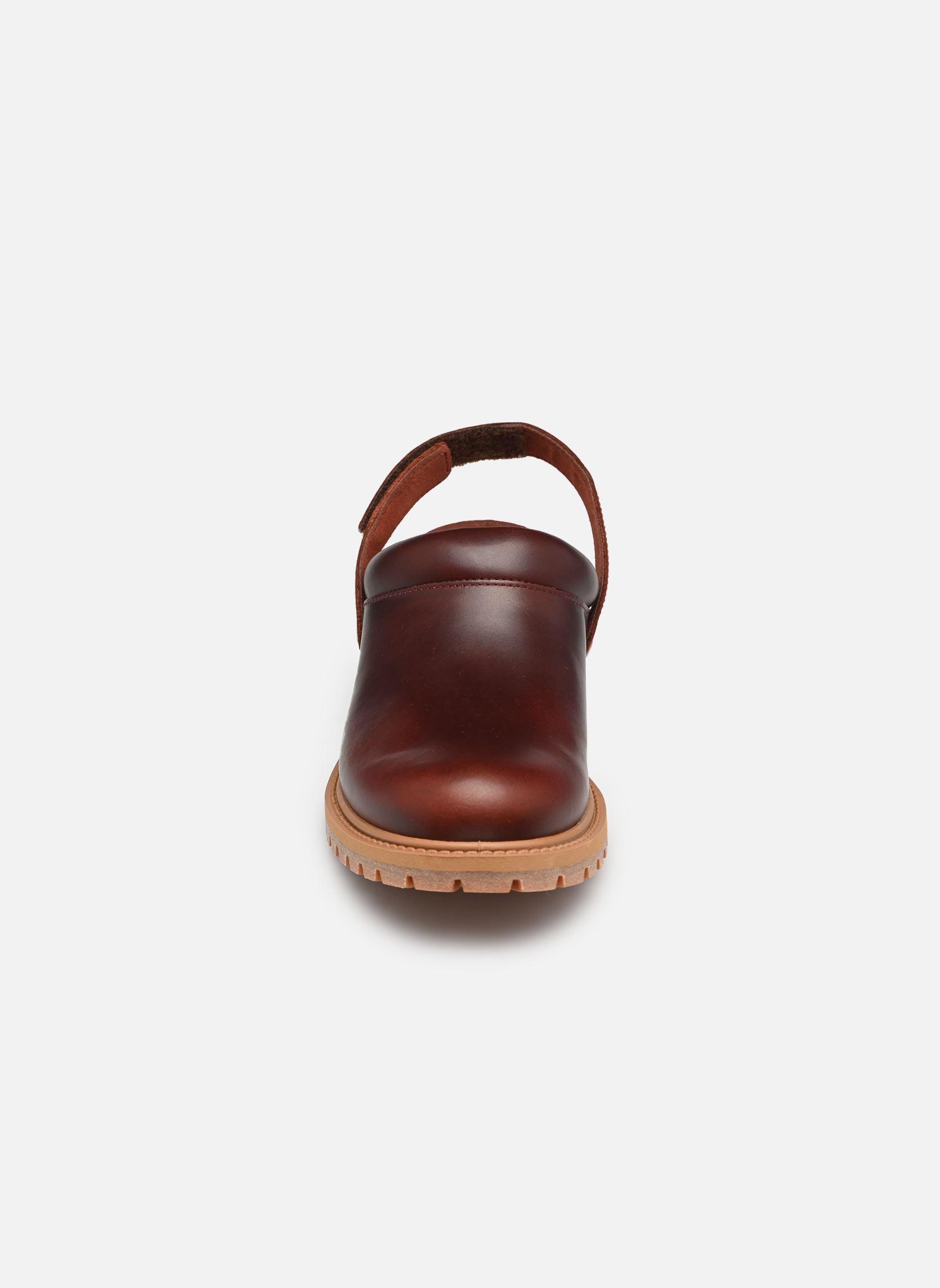 Mules et sabots Timberland Premium CLOG SHOE femme marron Timberland Mules et sabots Timberland Premium CLOG SHOE femme marron BURGUNDY FULL GRAIN