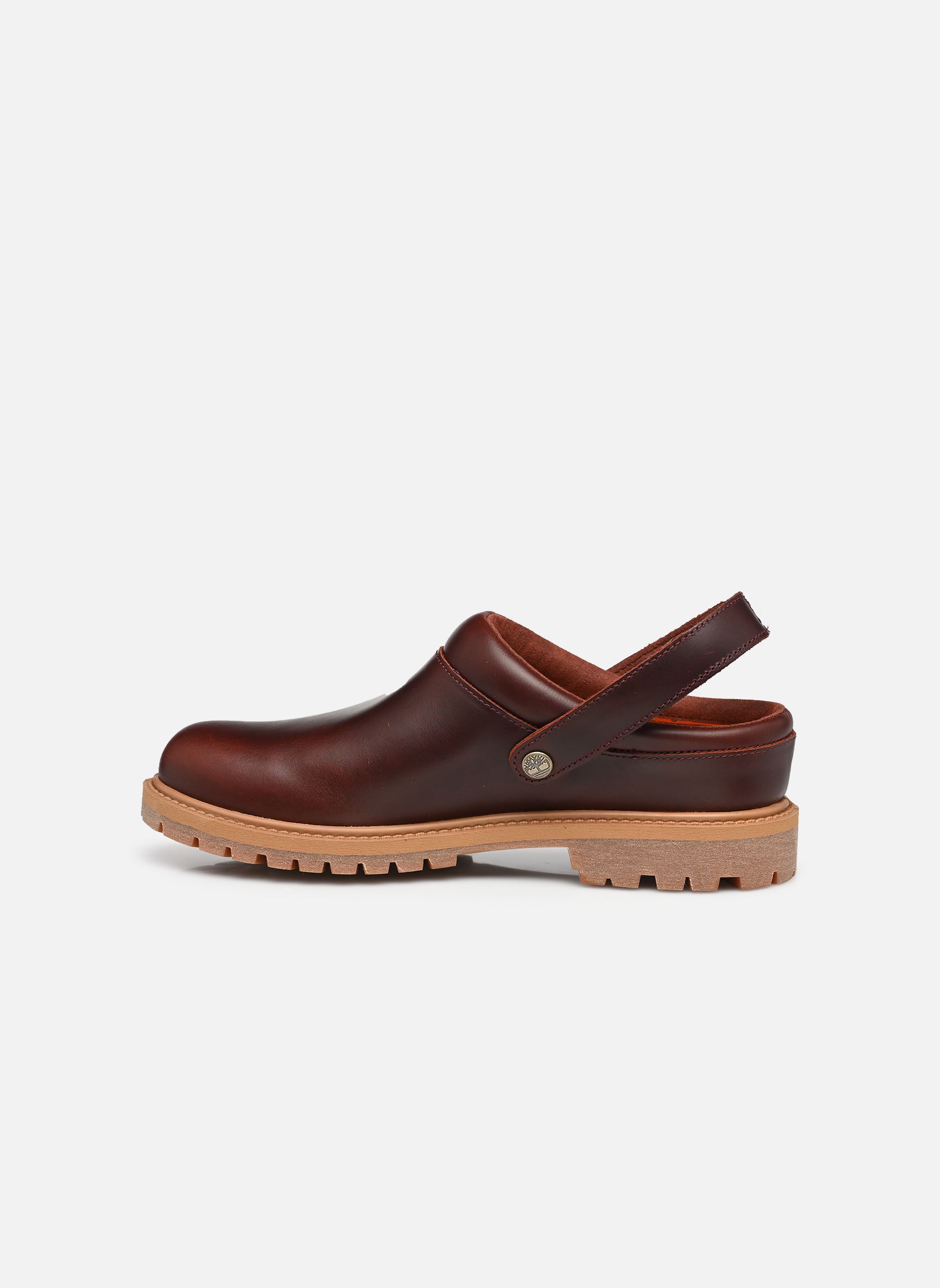 Mules et sabots Timberland Premium CLOG SHOE femme marron Timberland Mules et sabots Timberland Premium CLOG SHOE femme marron BURGUNDY FULL GRAIN