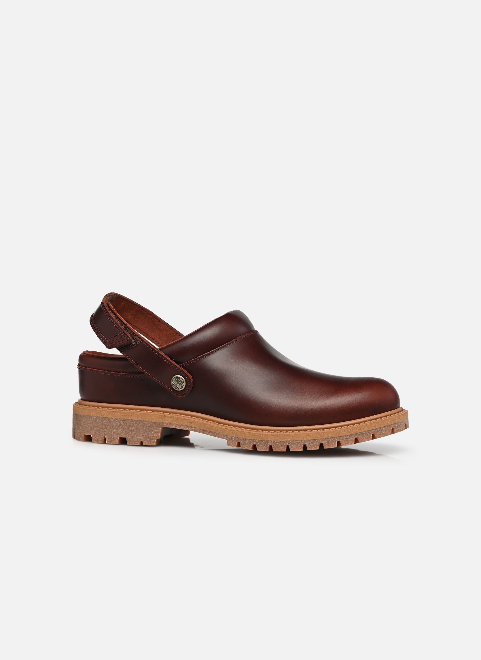 Mules et sabots Timberland Premium CLOG SHOE femme marron Timberland Mules et sabots Timberland Premium CLOG SHOE femme marron BURGUNDY FULL GRAIN