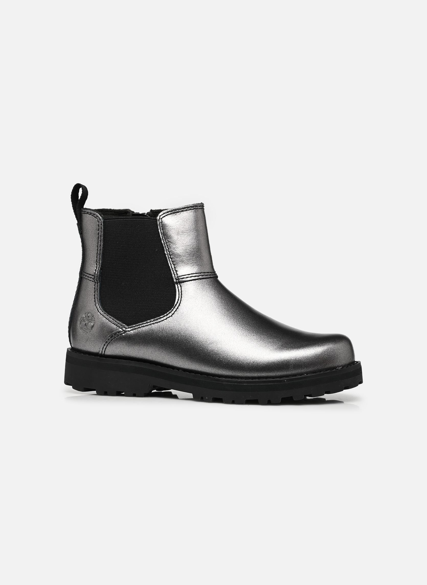 Bottines et bottes Courma Kid MID CHELSEA BOOT argent Timberland Bottines et bottes Courma Kid MID CHELSEA BOOT argent SILVER FULL GRAIN