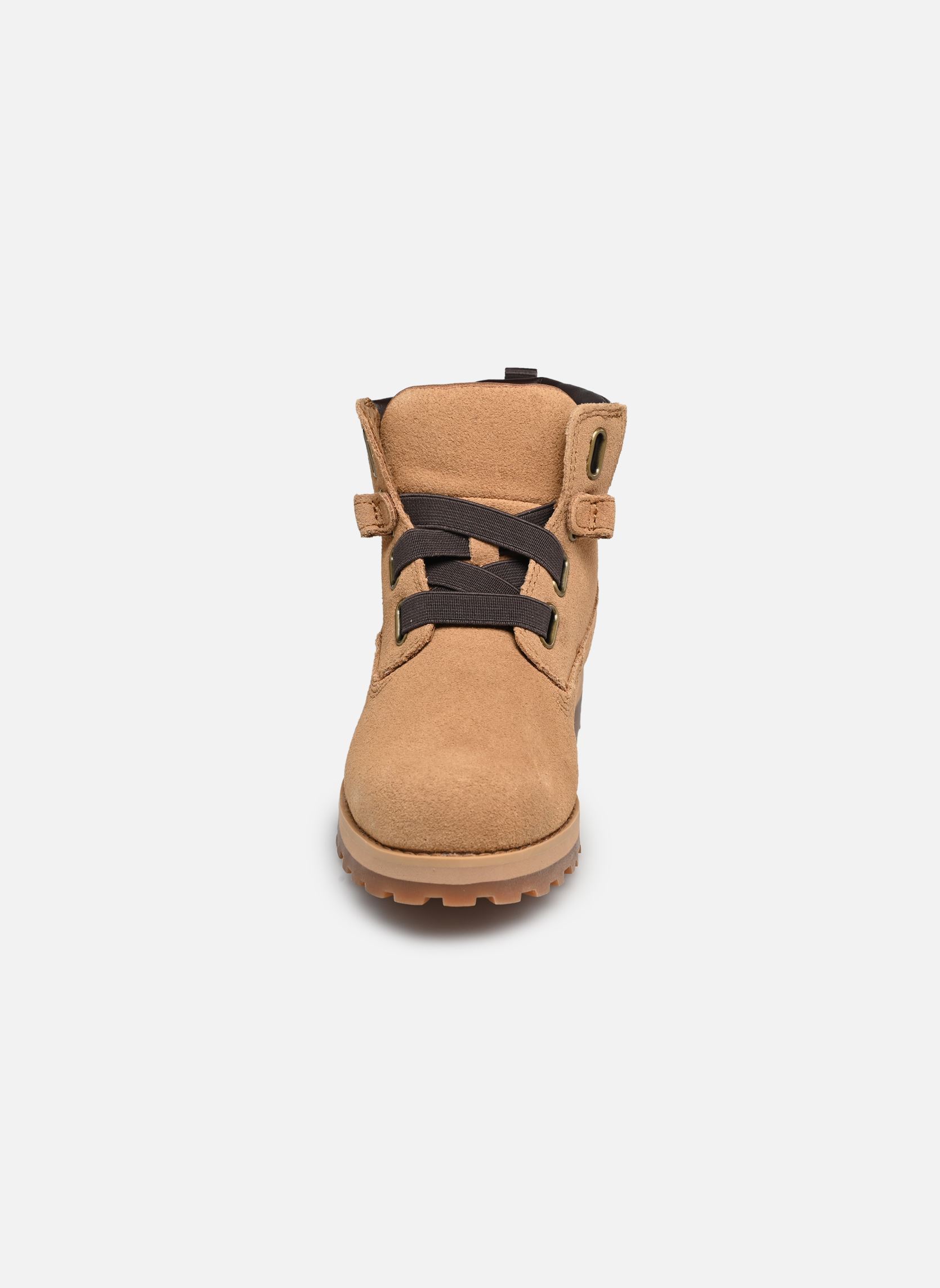 Enkellaarzen en laarzen Courma Kid MID PULL ON BOOT bruin Timberland Enkellaarzen en laarzen Courma Kid MID PULL ON BOOT bruin LIGHT BROWN SUEDE