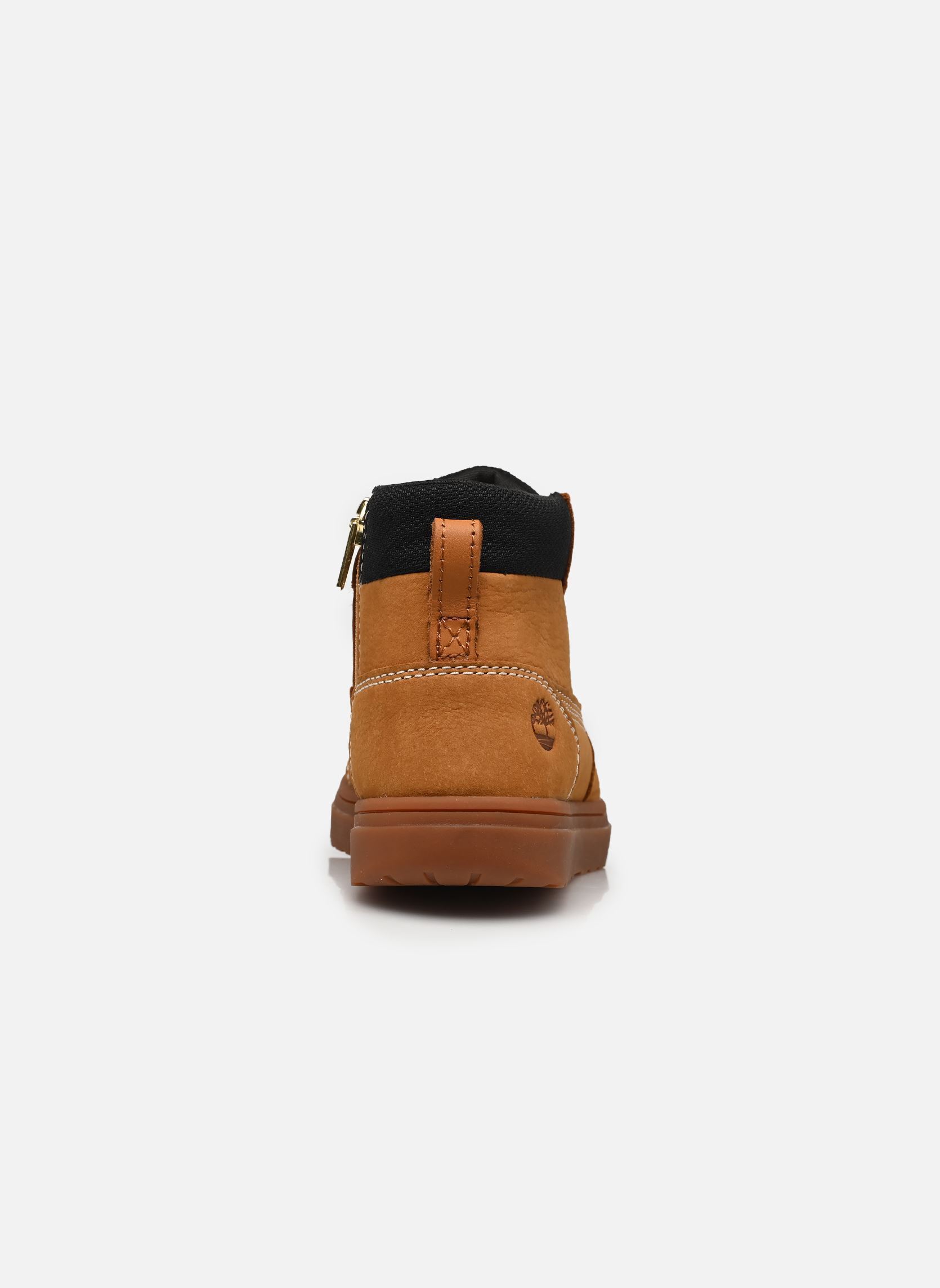 Baskets Lisbon Street MID zip SNEAKER garçon marron Timberland Baskets Lisbon Street MID zip SNEAKER garçon marron WHEAT NUBUCK