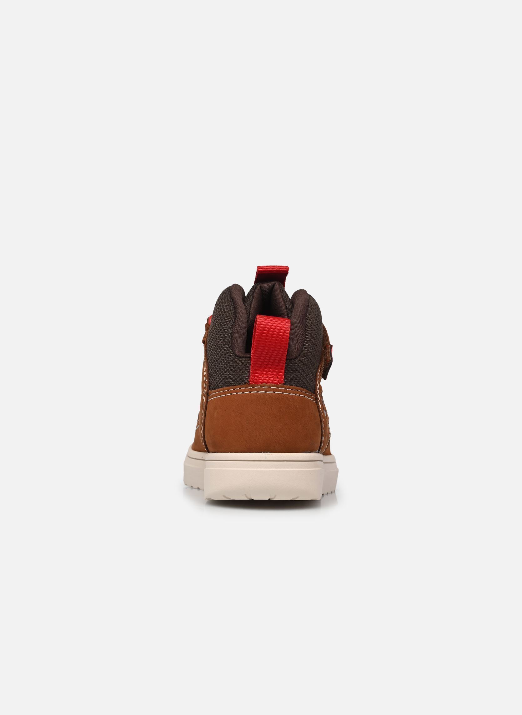 Baskets Lisbon Street mid sneaker garçon marron Timberland Baskets Lisbon Street mid sneaker garçon marron W DARK BROWN