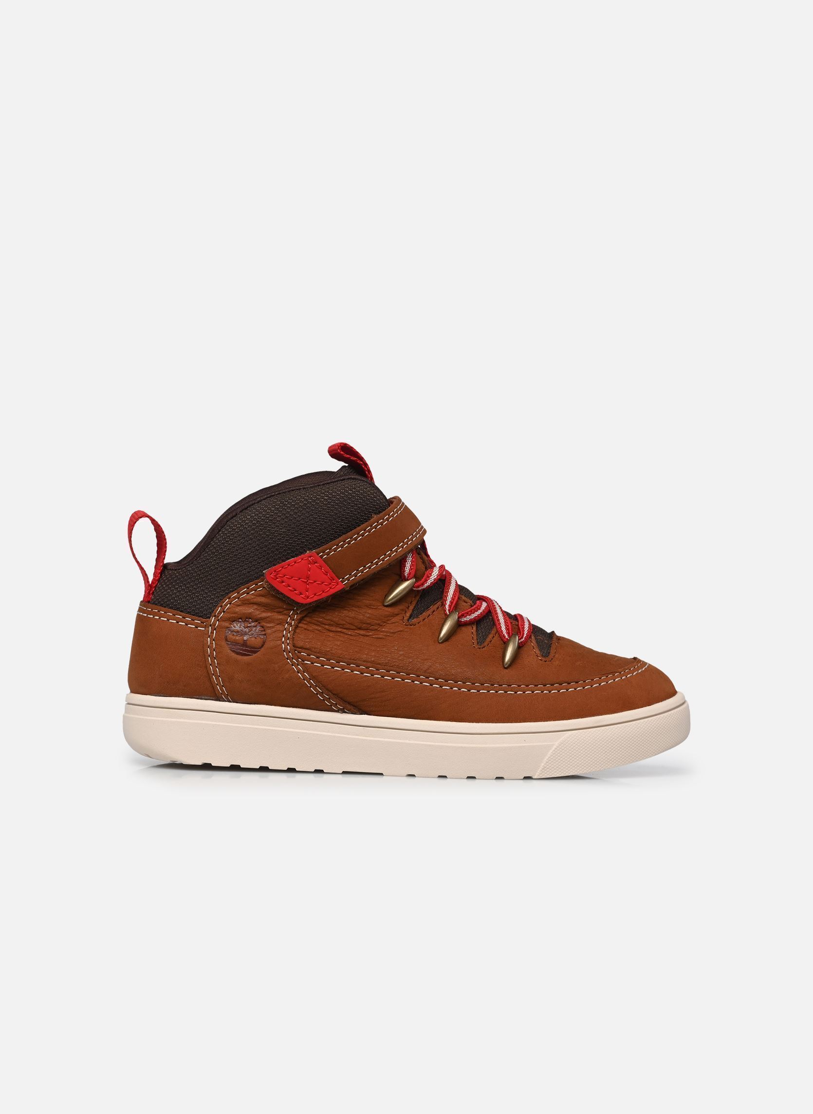 Baskets Lisbon Street mid sneaker garçon marron Timberland Baskets Lisbon Street mid sneaker garçon marron W DARK BROWN