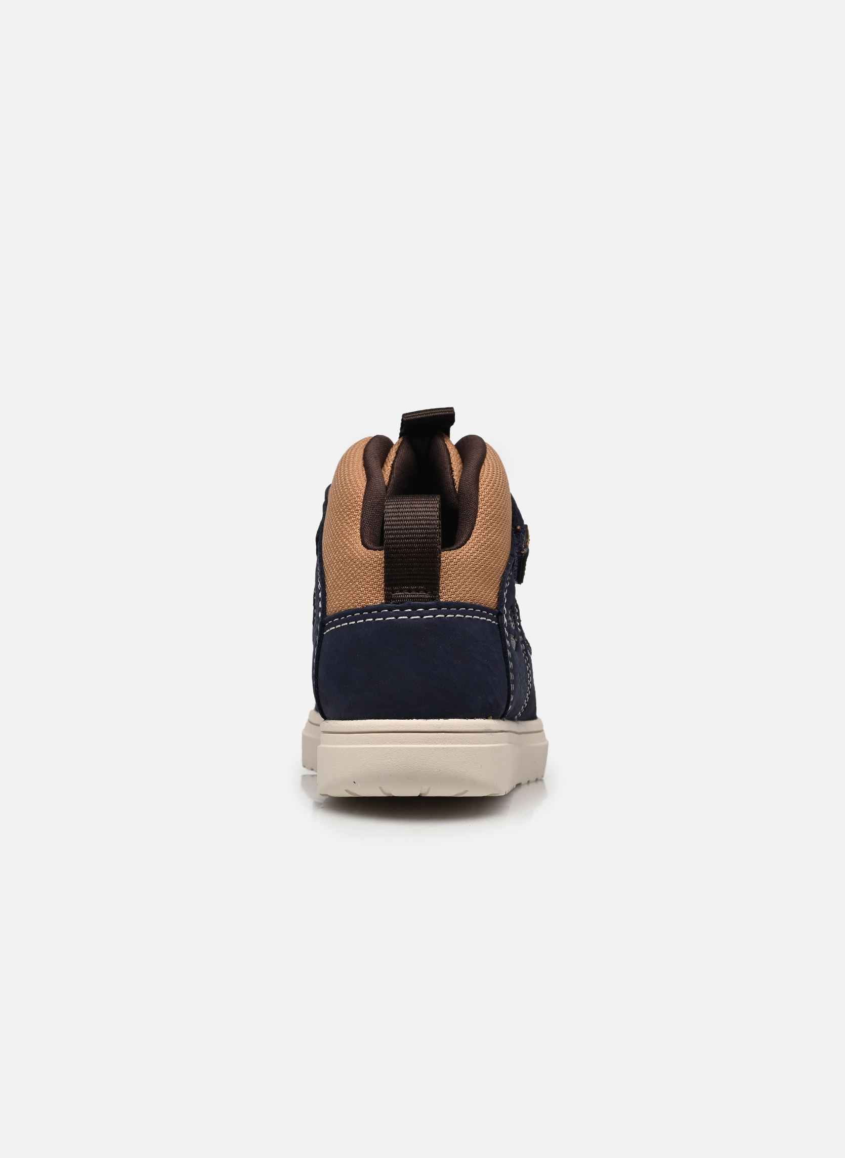 Baskets Lisbon Street mid sneaker garçon bleu Timberland Baskets Lisbon Street mid sneaker garçon bleu DK BLUE NUBUCK W MD BROWN