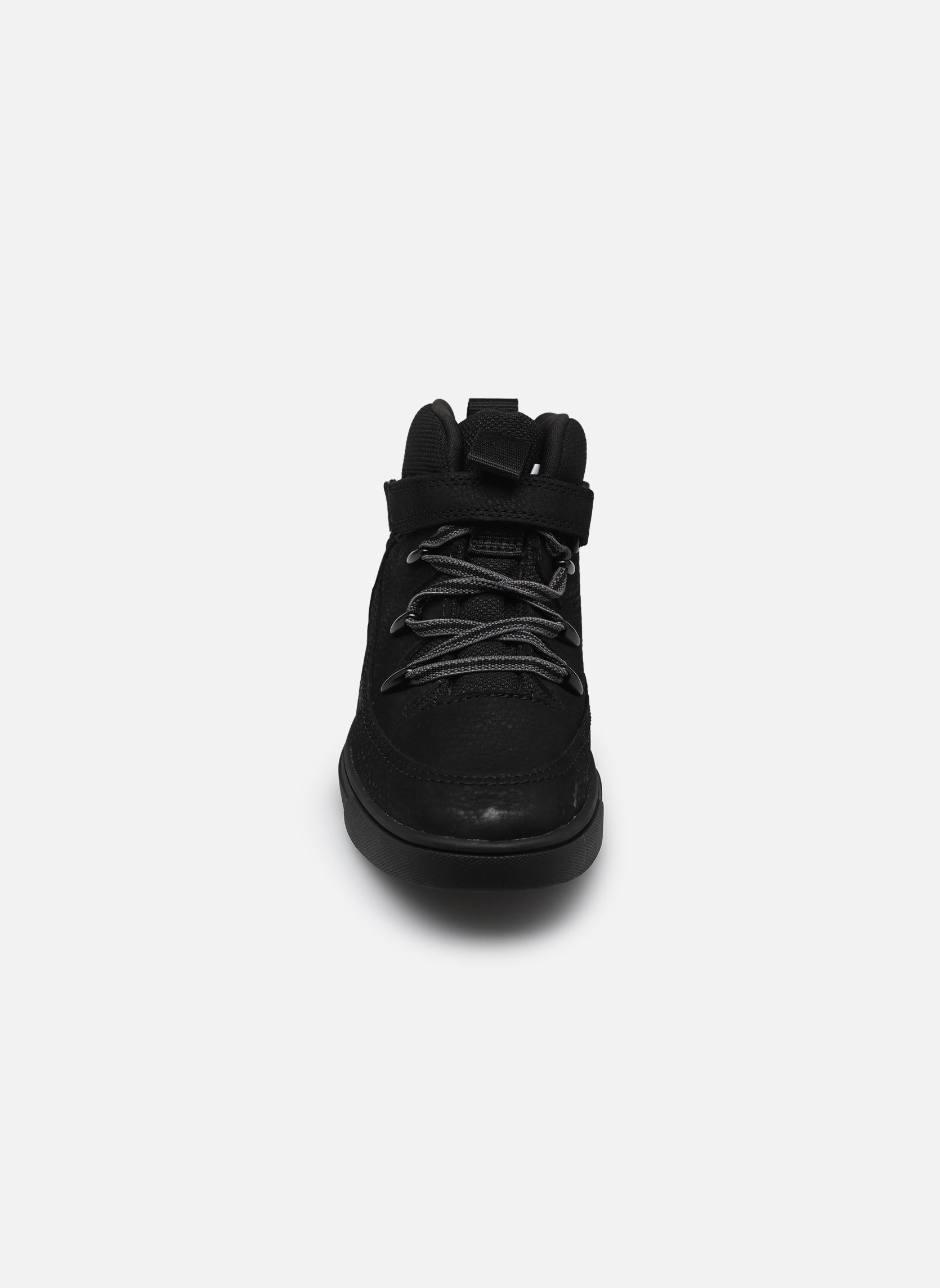 Sneakers Lisbon Street mid sneaker jongens zwart Timberland Sneakers Lisbon Street mid sneaker jongens zwart BLACKOUT NUBUCK