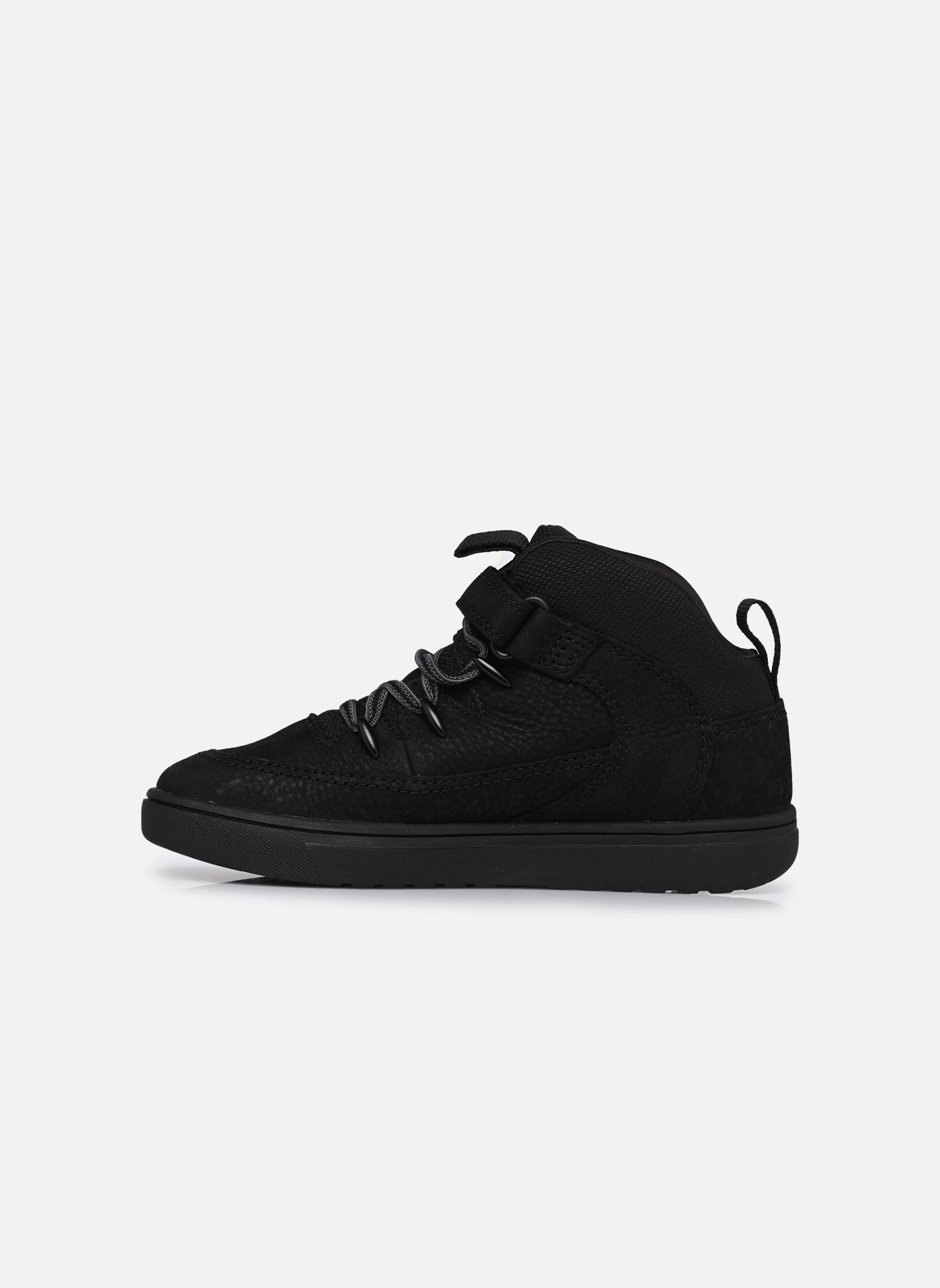Sneakers Lisbon Street mid sneaker jongens zwart Timberland Sneakers Lisbon Street mid sneaker jongens zwart BLACKOUT NUBUCK