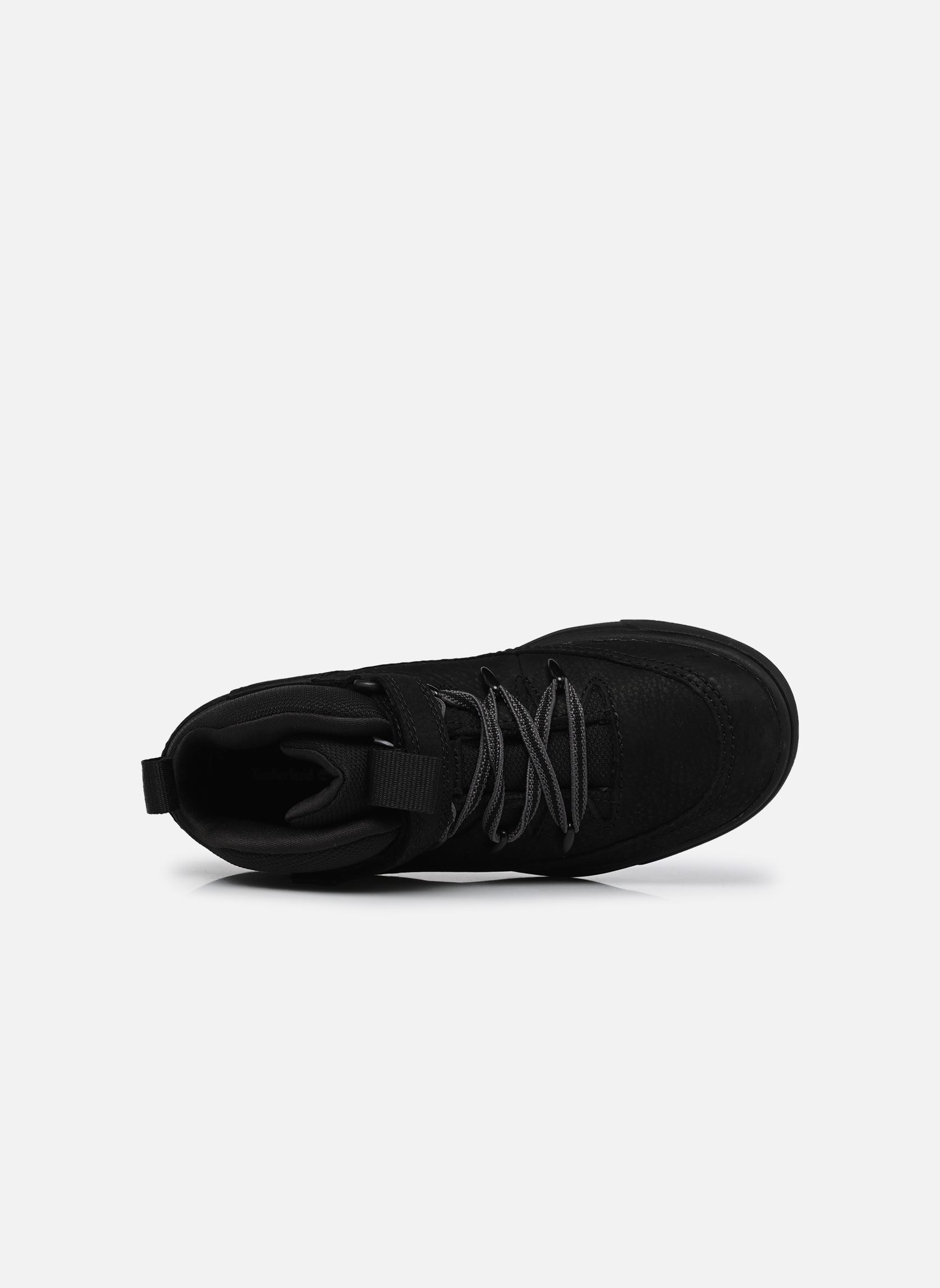 Sneakers Lisbon Street mid sneaker jongens zwart Timberland Sneakers Lisbon Street mid sneaker jongens zwart BLACKOUT NUBUCK