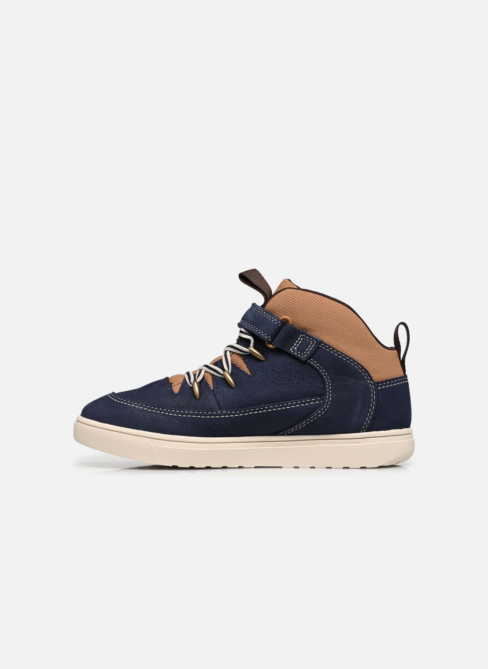 Baskets Lisbon Street mid sneaker bleu Timberland Baskets Lisbon Street mid sneaker bleu W MD BROWN