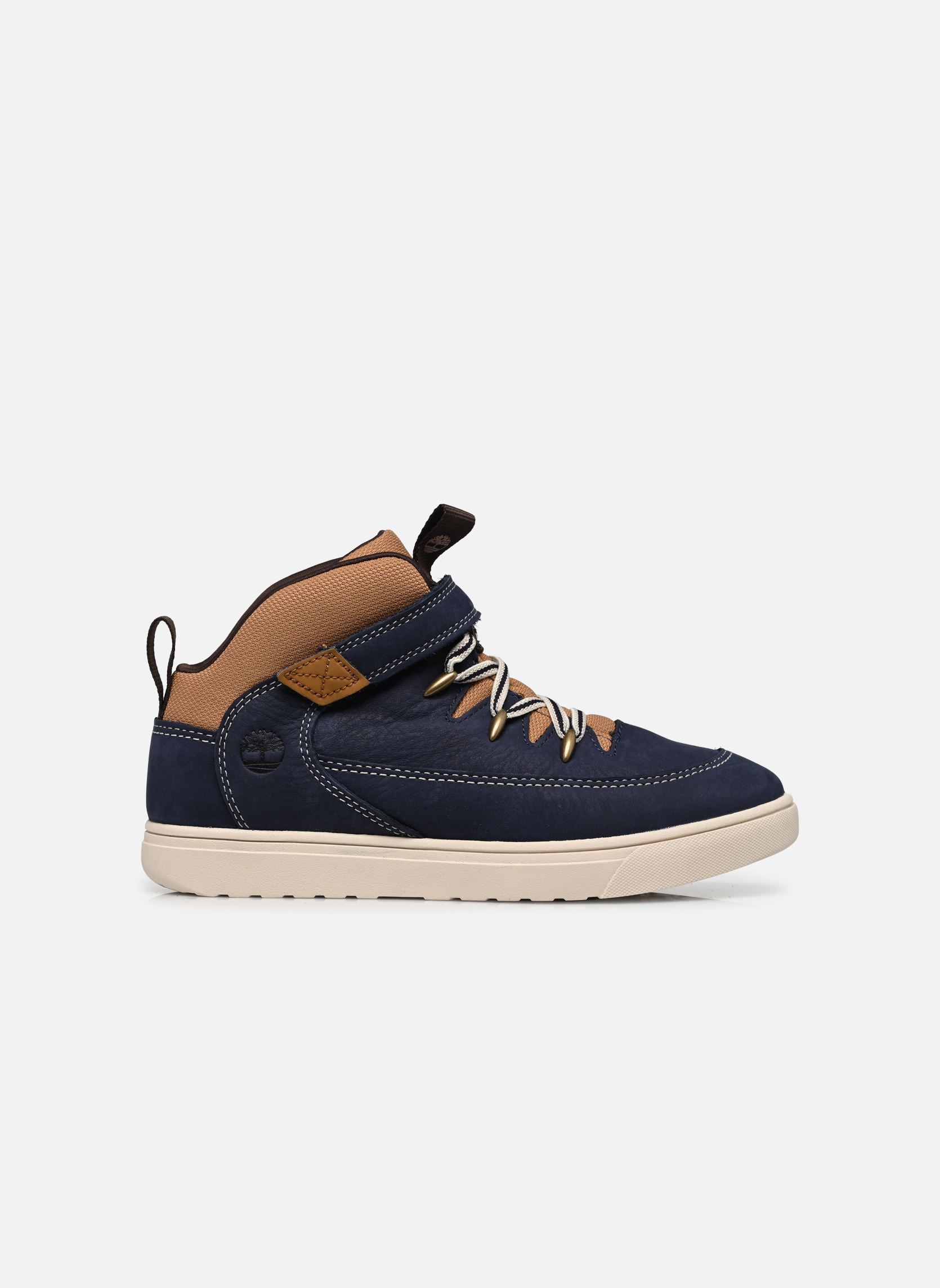 Baskets Lisbon Street mid sneaker bleu Timberland Baskets Lisbon Street mid sneaker bleu W MD BROWN