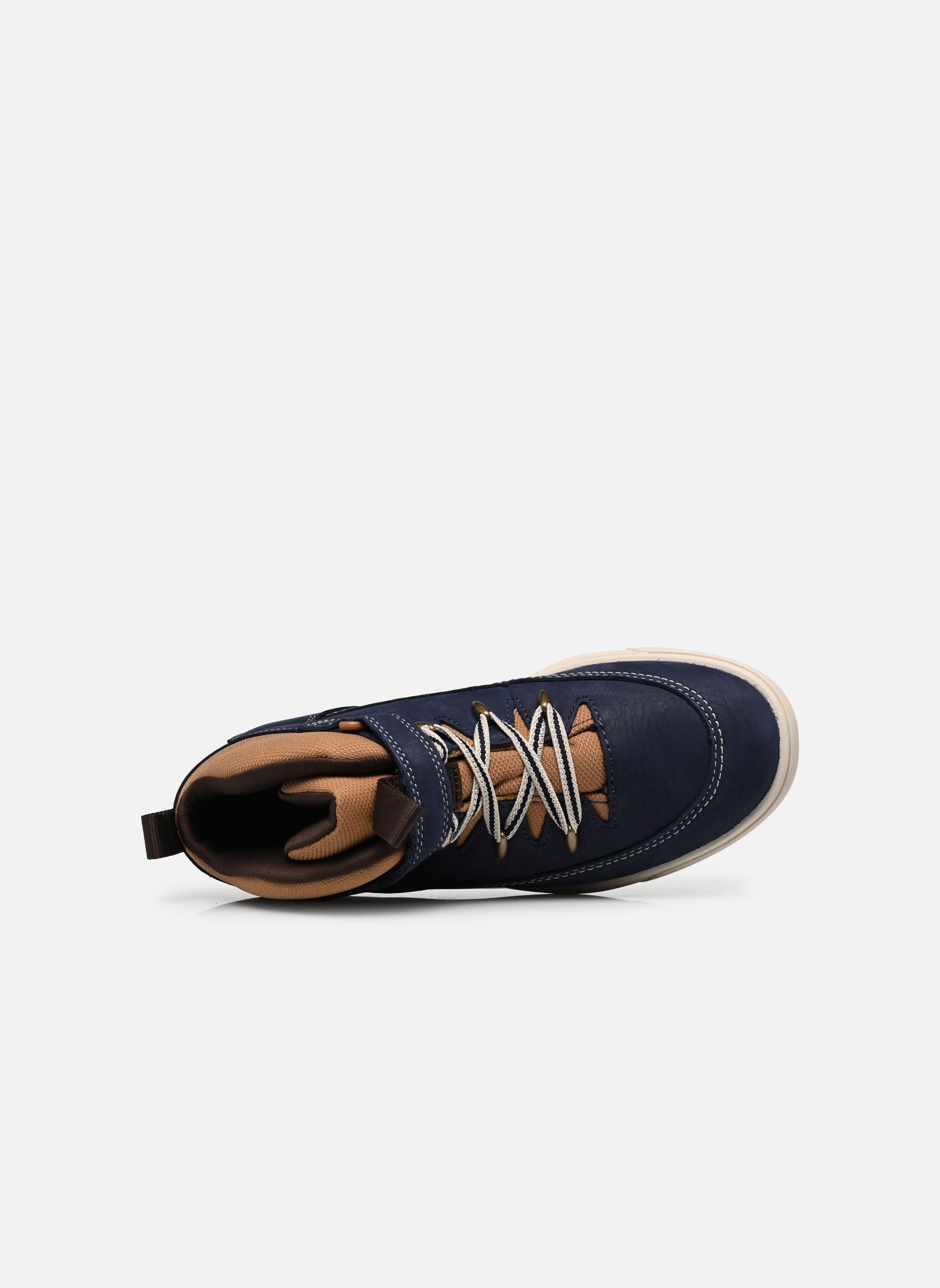 Baskets Lisbon Street mid sneaker bleu Timberland Baskets Lisbon Street mid sneaker bleu W MD BROWN