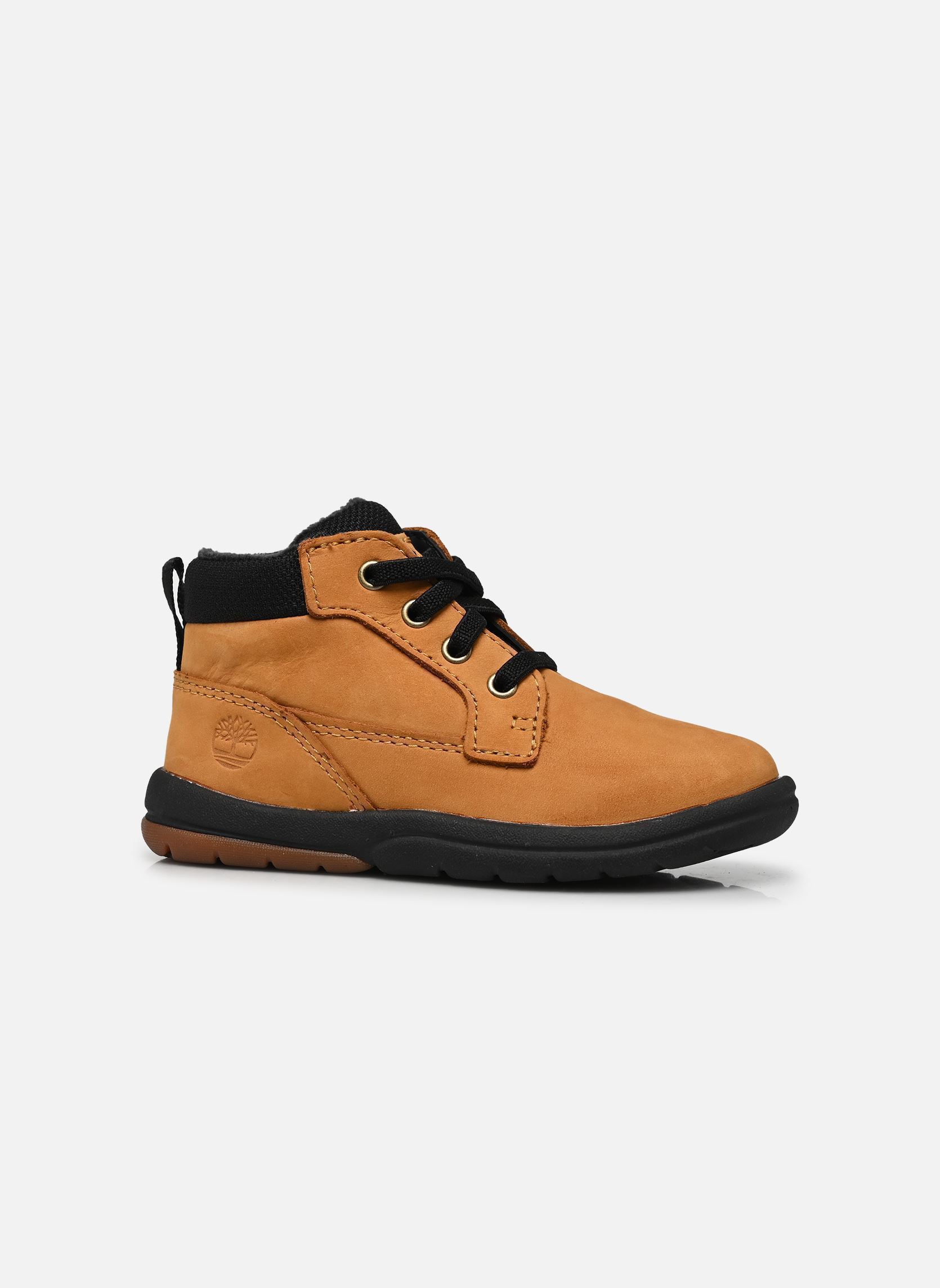 Bottines et bottes Toddle Tracks MID LACE UP BOOT marron Timberland Bottines et bottes Toddle Tracks MID LACE UP BOOT marron NUBUCK W BLACK