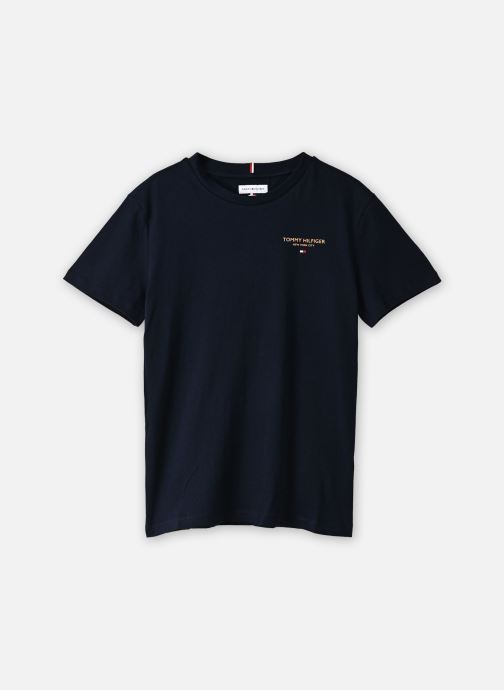 Tommy Hilfiger T-Shirts Essential Logo Tee SS jungen marineblau