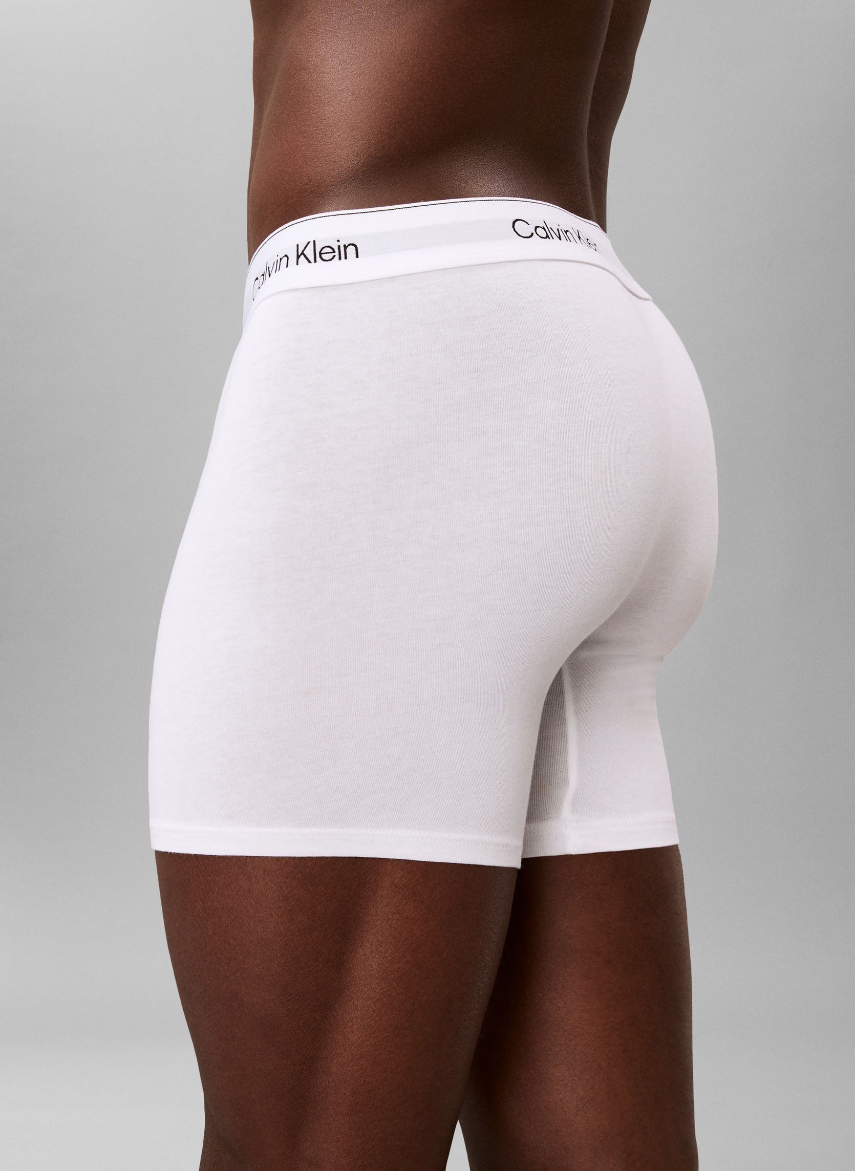 Sous-vêtements Boxer Brief 3Pk homme blanc Calvin Klein Sous-vêtements Boxer Brief 3Pk homme blanc WHITE/WHITE/WHITE