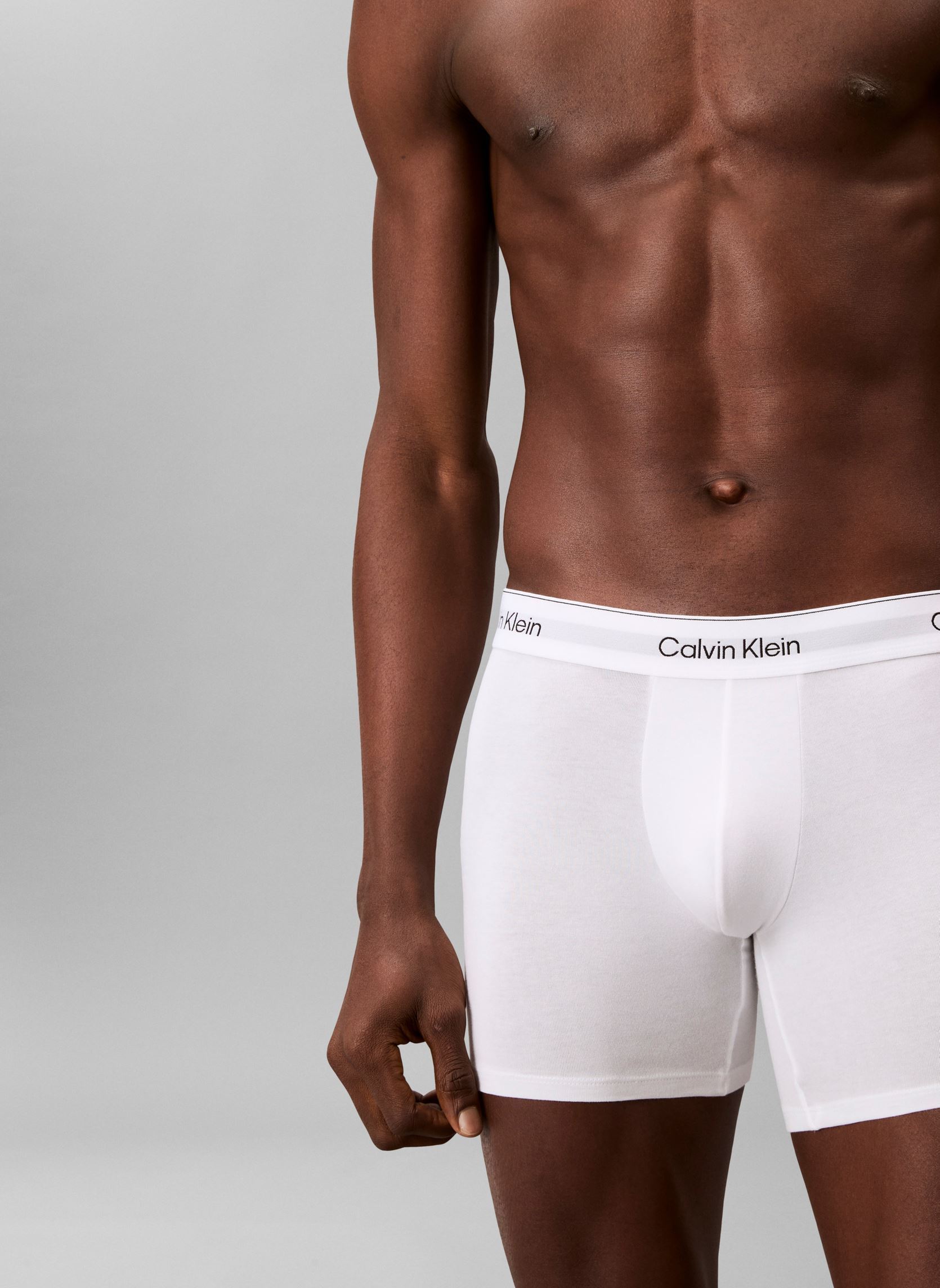Sous-vêtements Boxer Brief 3Pk homme blanc Calvin Klein Sous-vêtements Boxer Brief 3Pk homme blanc WHITE/WHITE/WHITE