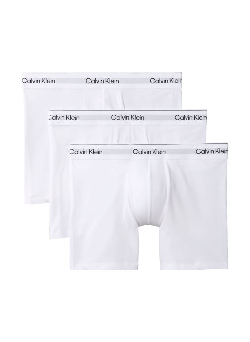 Calvin Klein Unterwäsche Boxer Brief 3Pk herren weiß