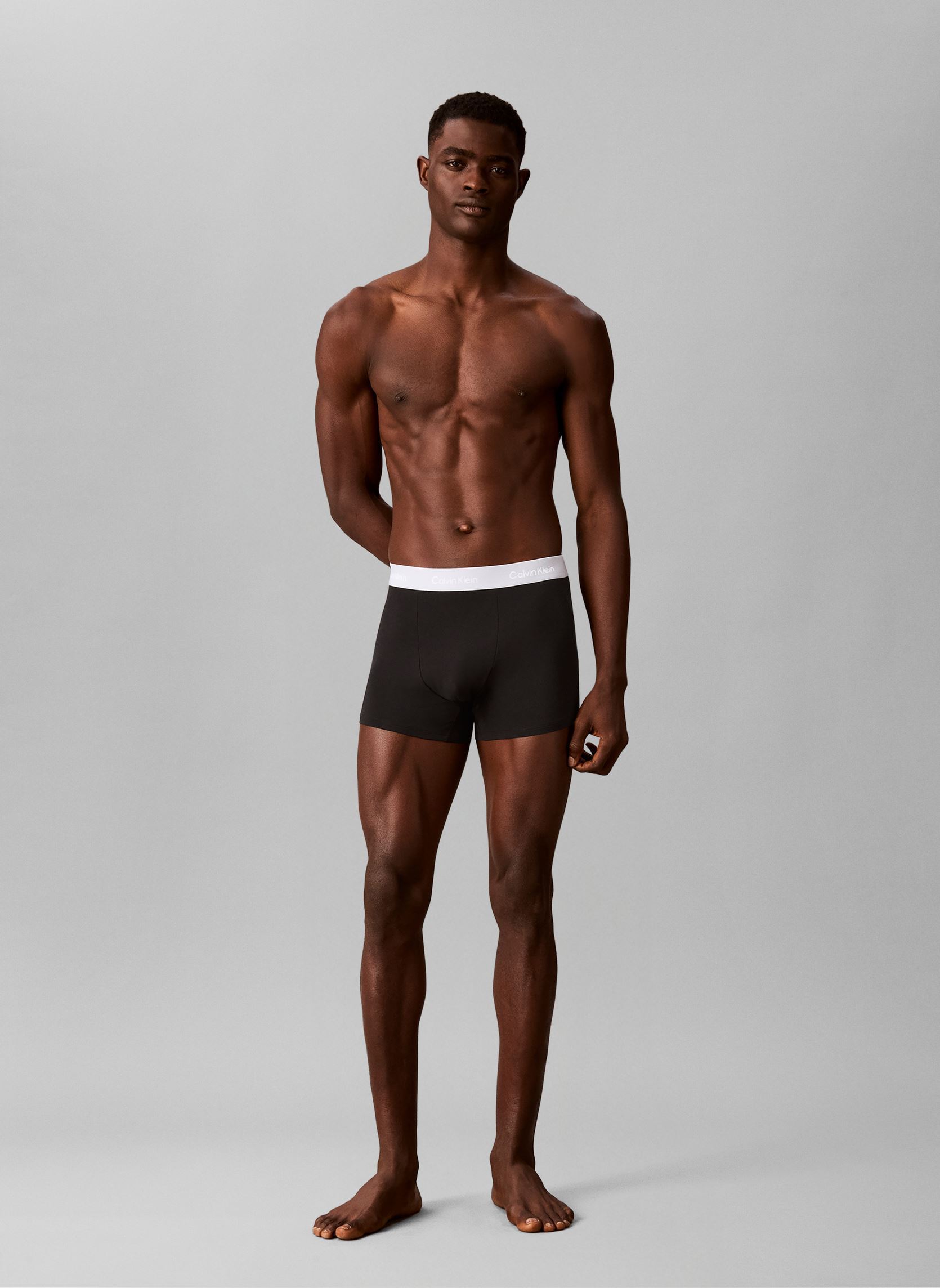 Unterwäsche Relaxed Fit Trunk 3P herren schwarz Calvin Klein Unterwäsche Relaxed Fit Trunk 3P herren schwarz BLACK BODIES W/ POSEIDON BLUE/