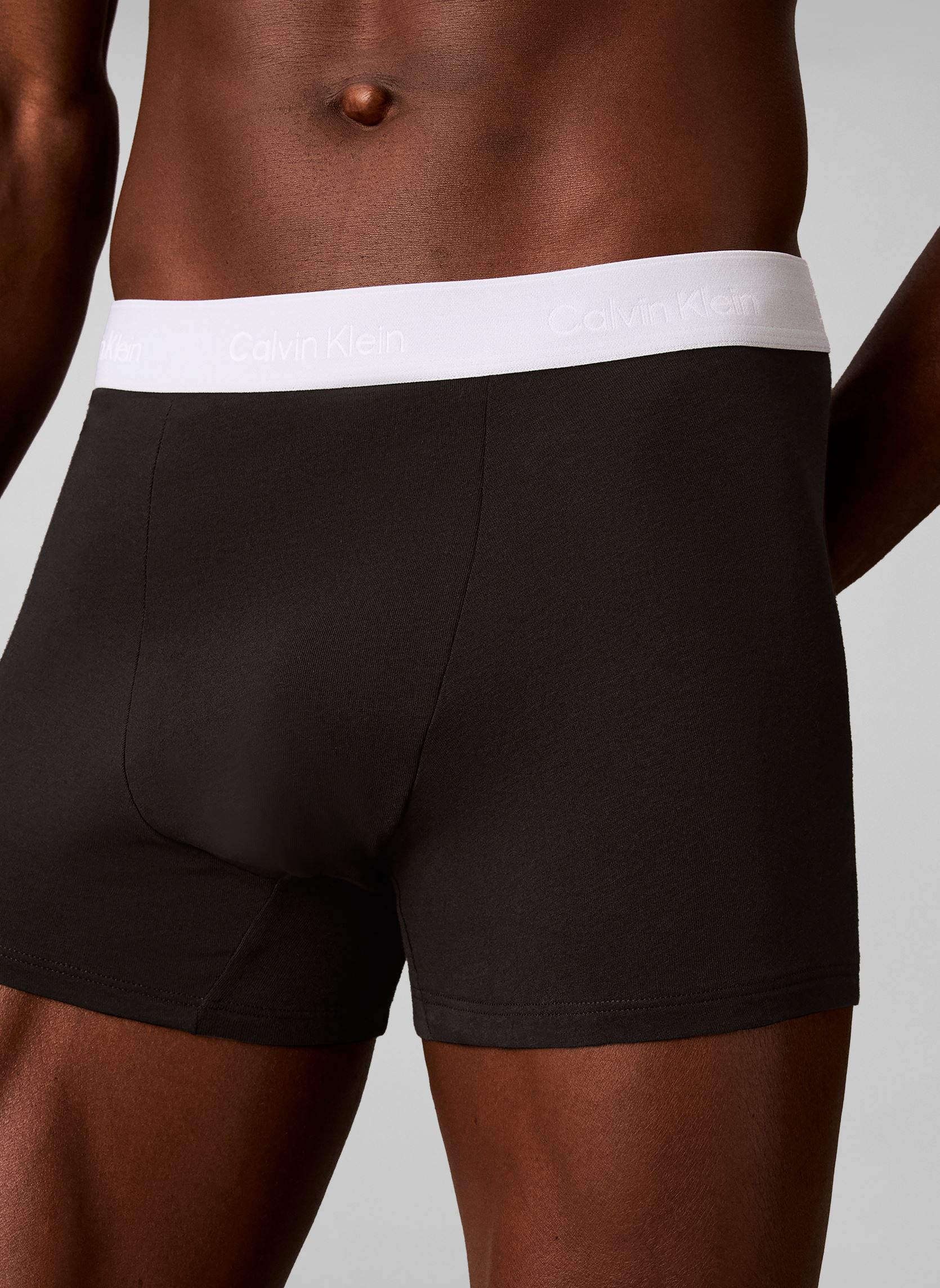 Unterwäsche Relaxed Fit Trunk 3P herren schwarz Calvin Klein Unterwäsche Relaxed Fit Trunk 3P herren schwarz BLACK BODIES W/ POSEIDON BLUE/