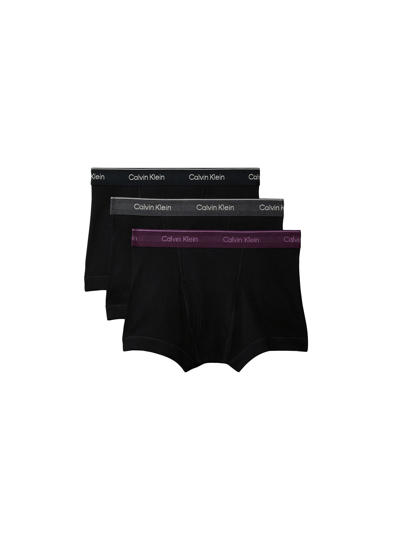 Unterwäsche Trunk 3 Pk herren schwarz Calvin Klein Unterwäsche Trunk 3 Pk herren schwarz BLACK W/ BLACK WB/BLACK W/ DAR