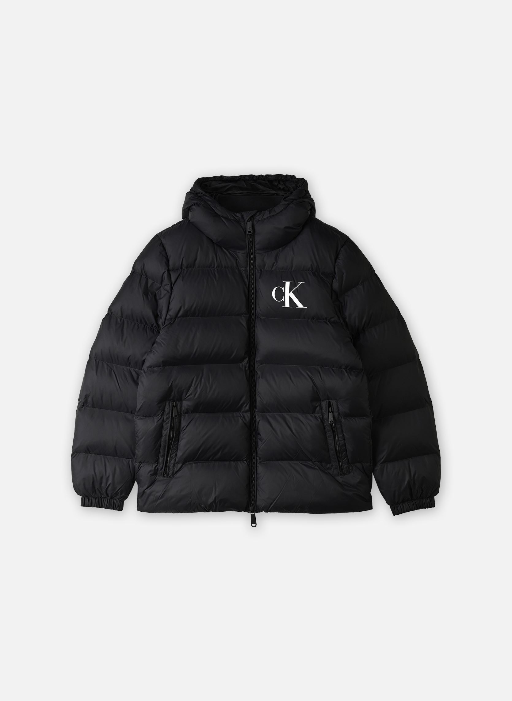 Doudounes Ls Ltwt Nyln Paded homme noir Calvin Klein Jeans Doudounes Ls Ltwt Nyln Paded homme noir BLACK