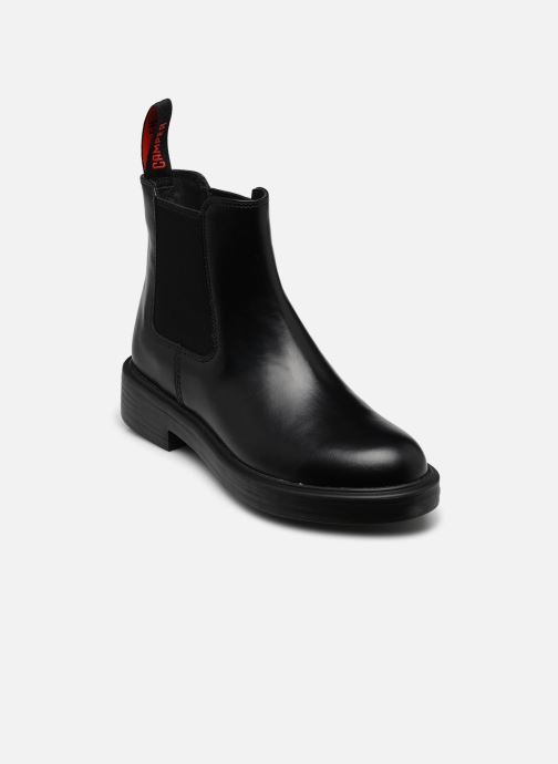 Camper Lage enkellaarsjes Dean K400761 dames zwart