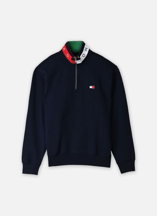 Tommy Jeans Sweats Tjm Rlx Branded Collar 1/2 zip homme marine
