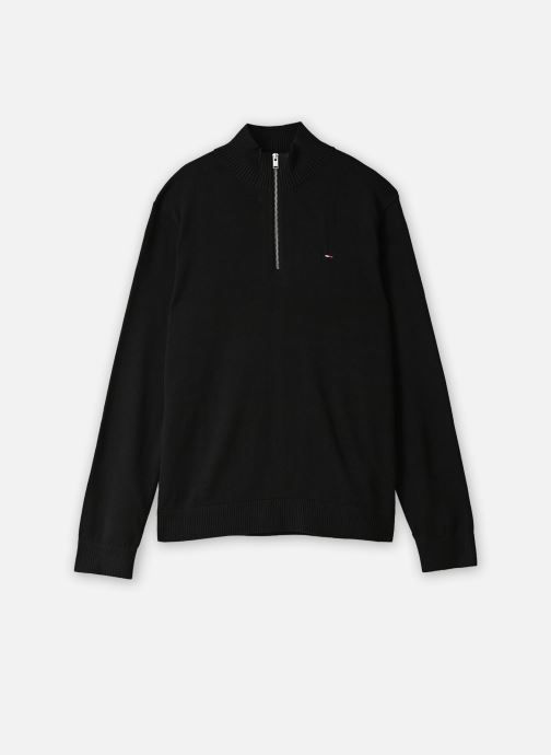 Tommy Jeans Jerseys Tjm Slm Ess Light ¼ zip hombre negro