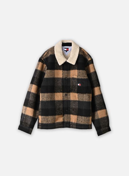 Tommy Jeans Hemden Tjm Teddy Collar Brushed herren mehrfarbig