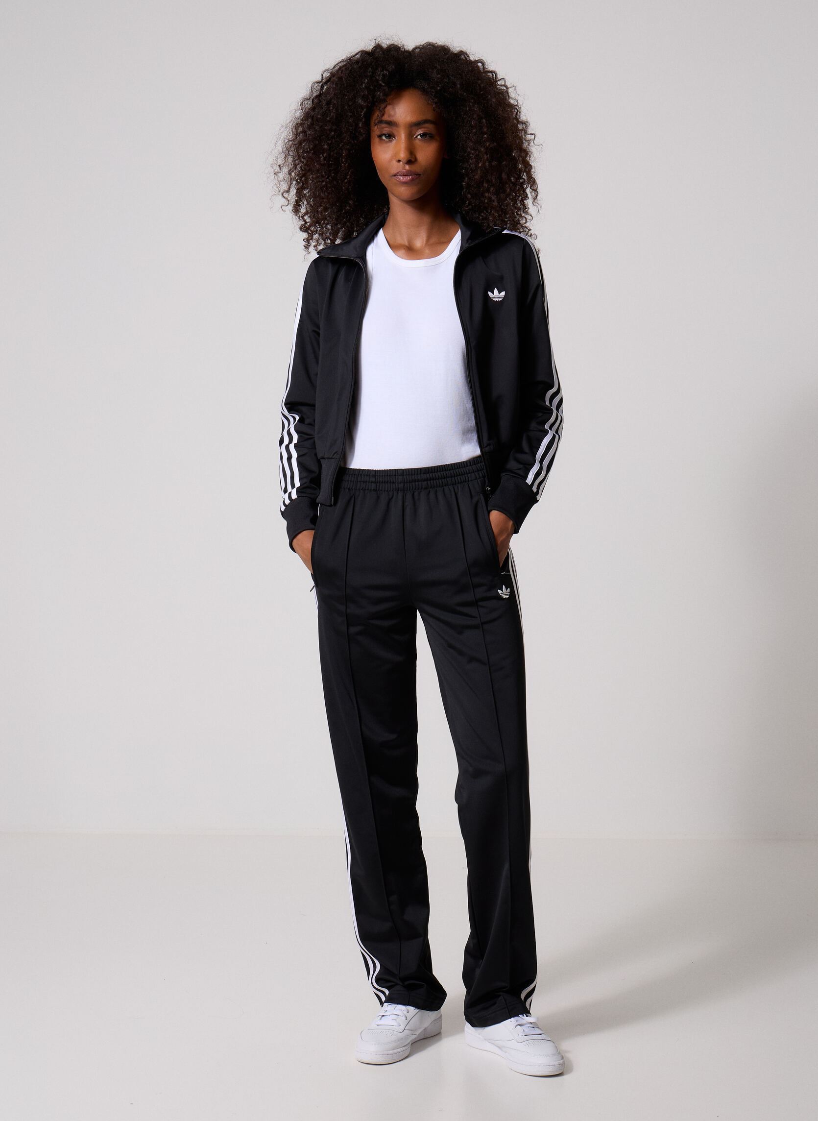 Bas de jogging FB CLASSIC TP femme noir adidas originals Bas de jogging FB CLASSIC TP femme noir BLACK/WHITE
