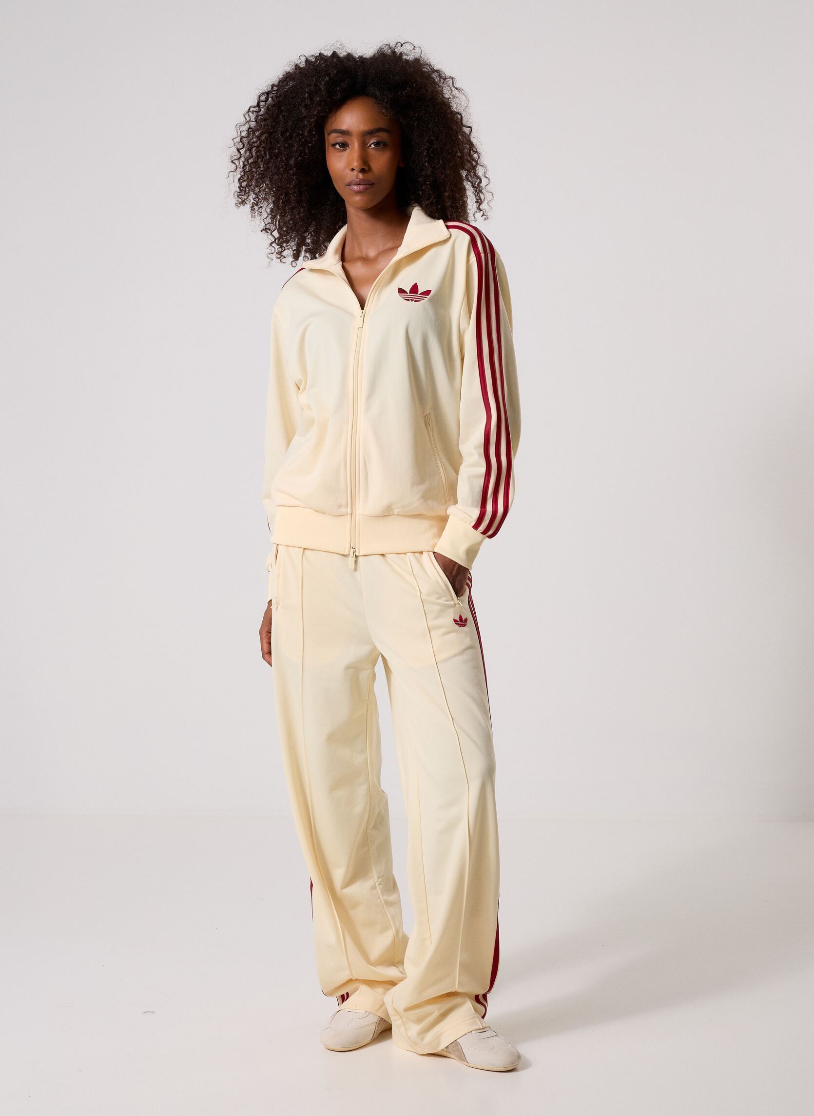 Bas de jogging FB LOOSE TP femme beige adidas originals Bas de jogging FB LOOSE TP femme beige WARVAN/TMVIRE