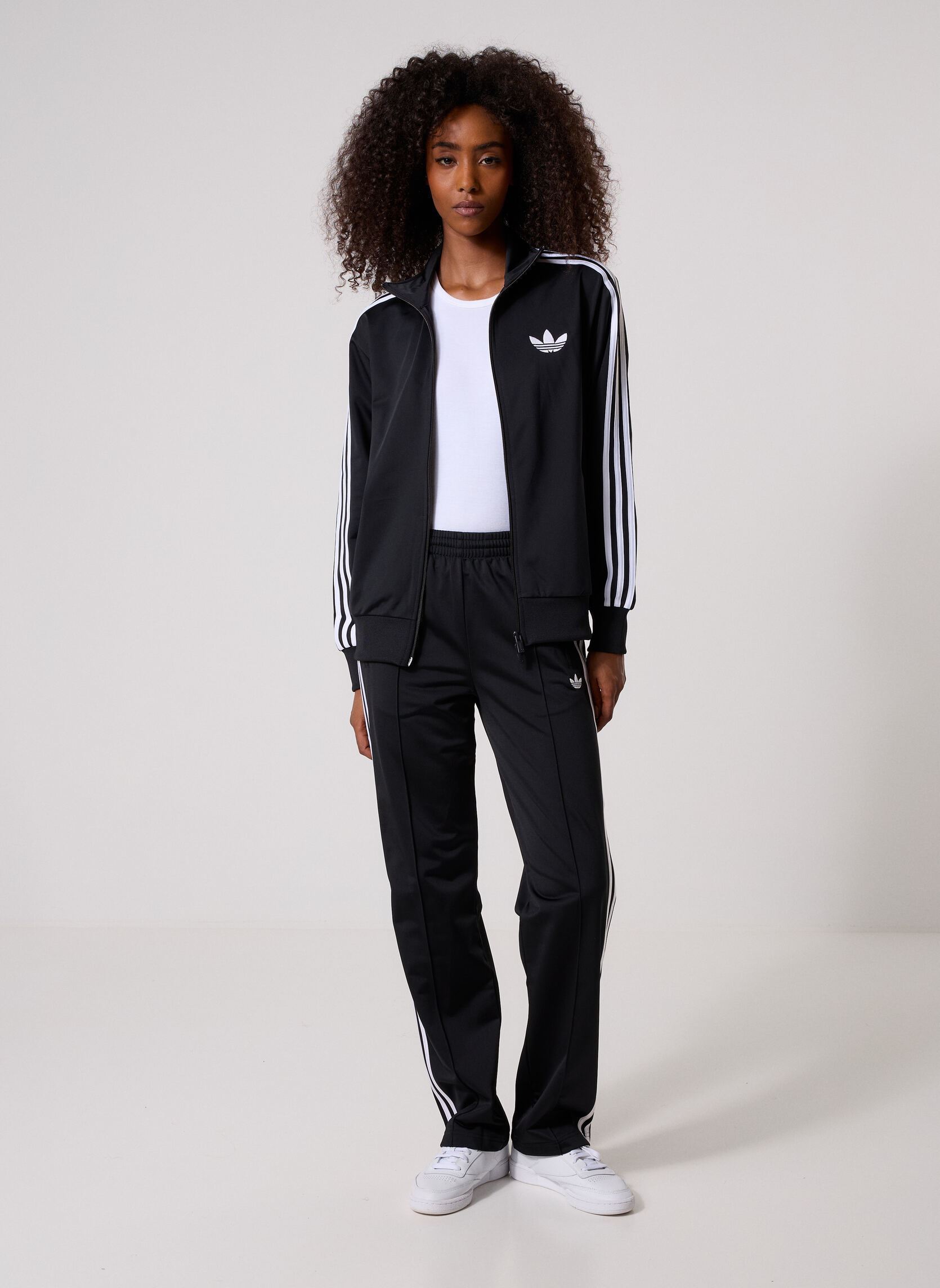 Vestes de survêtement FB TT LOOSE femme noir adidas originals Vestes de survêtement FB TT LOOSE femme noir BLACK/WHITE