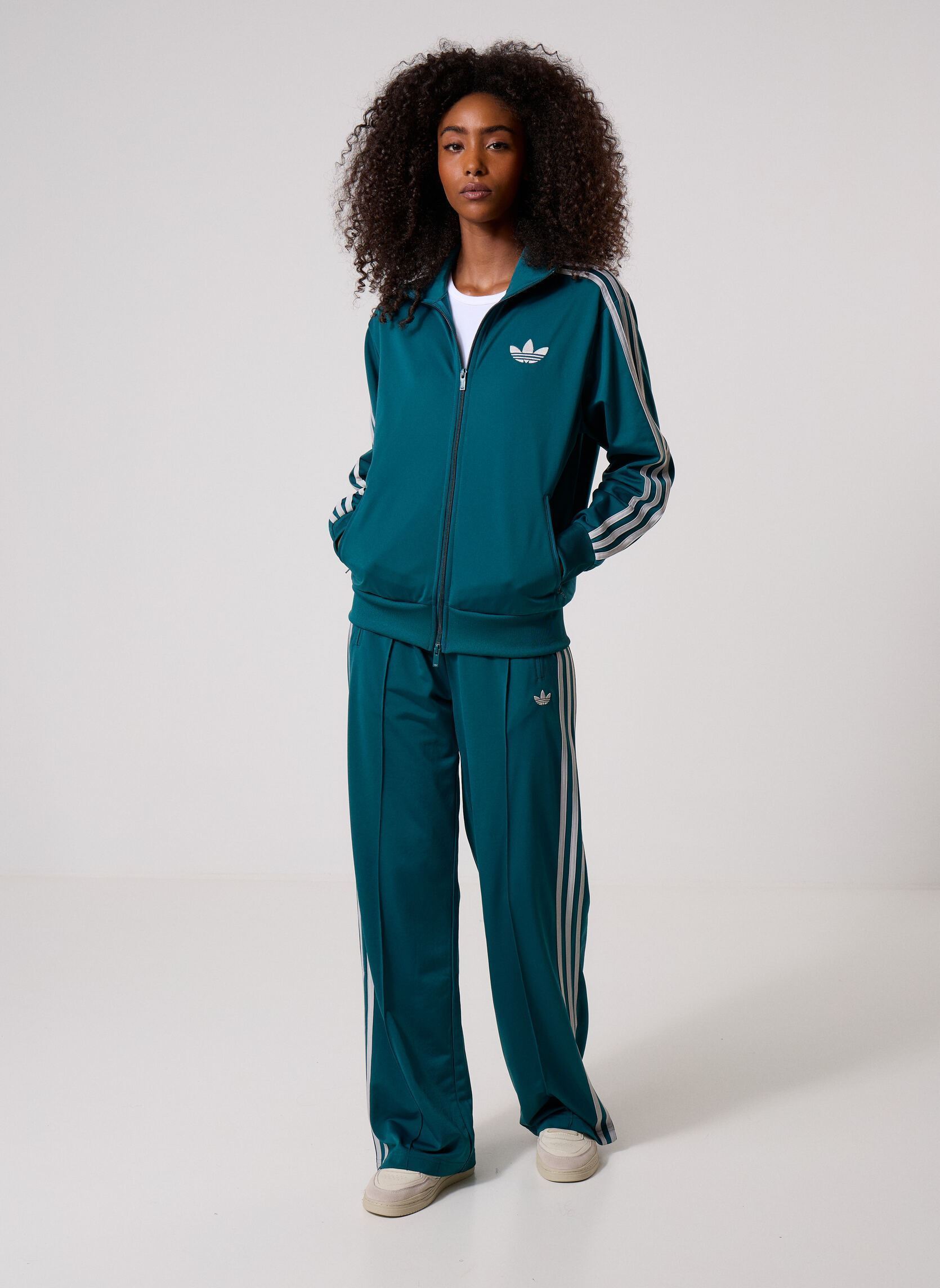 Trainingsvest FB TT LOOSE dames blauw adidas originals Trainingsvest FB TT LOOSE dames blauw RICH GREEN
