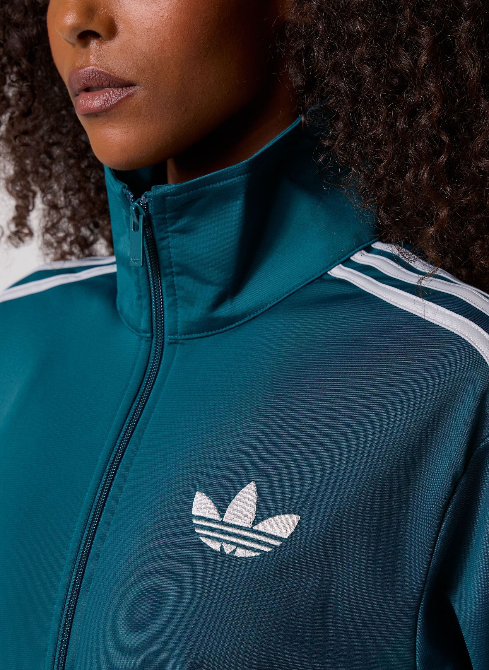 Trainingsvest FB TT LOOSE dames blauw adidas originals Trainingsvest FB TT LOOSE dames blauw RICH GREEN